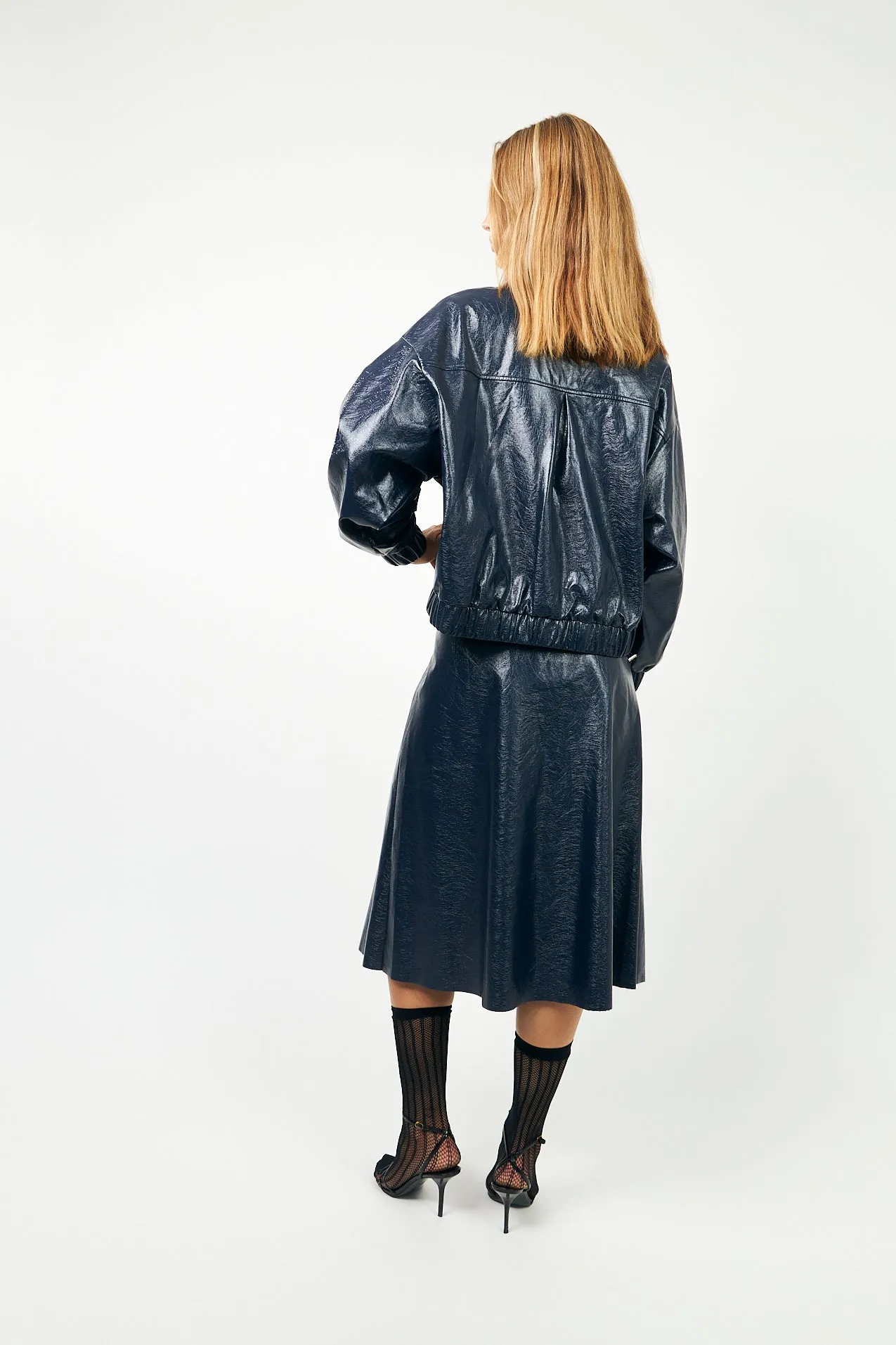 VenLL Bomberjacket - Dark Blue sold by Lollys Laundry product image thumbnail 4