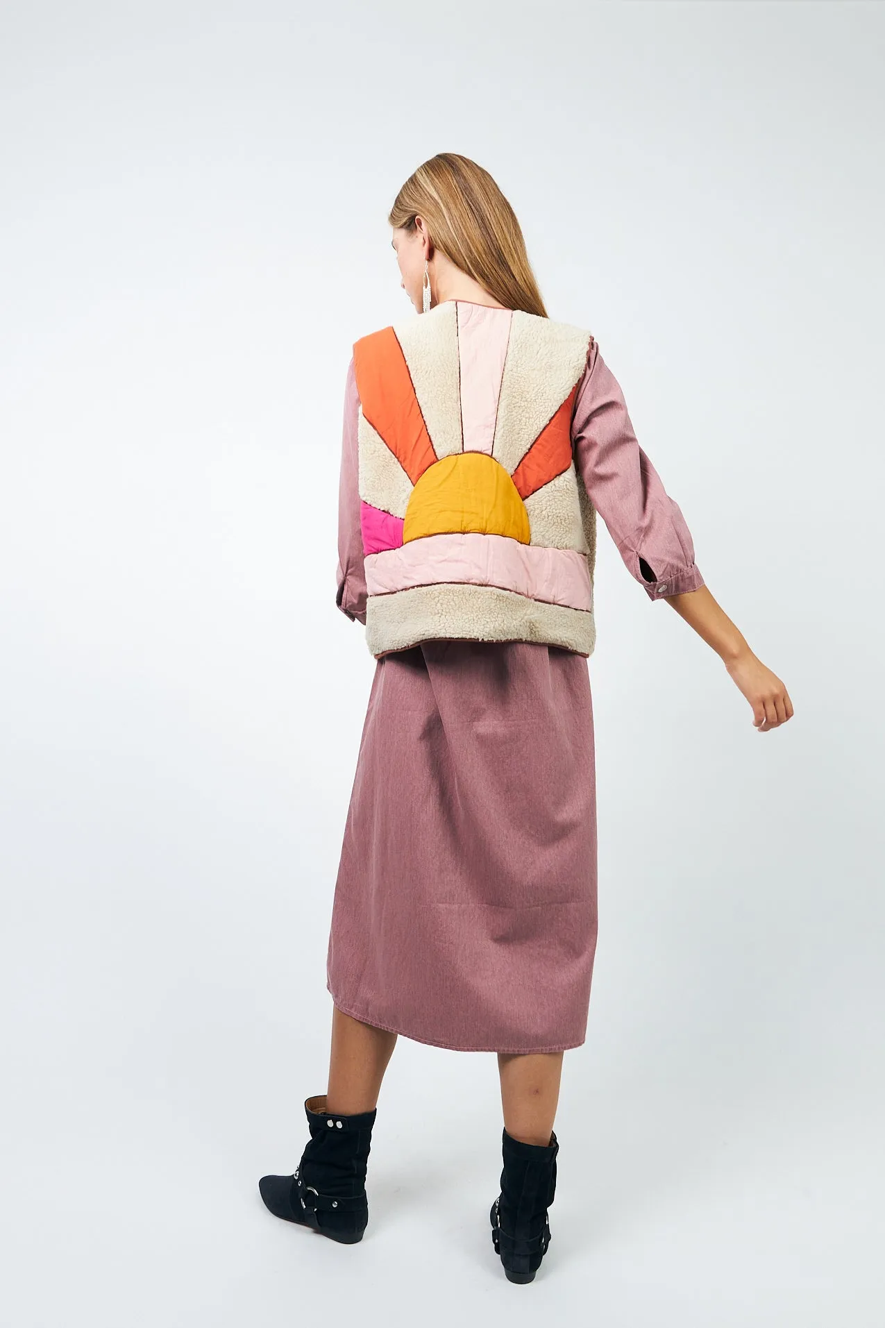 JaceLL Teddy Vest - Sand sold by Lollys Laundry product image thumbnail 4