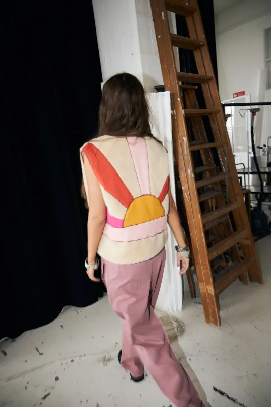 JaceLL Teddy Vest - Sand sold by Lollys Laundry