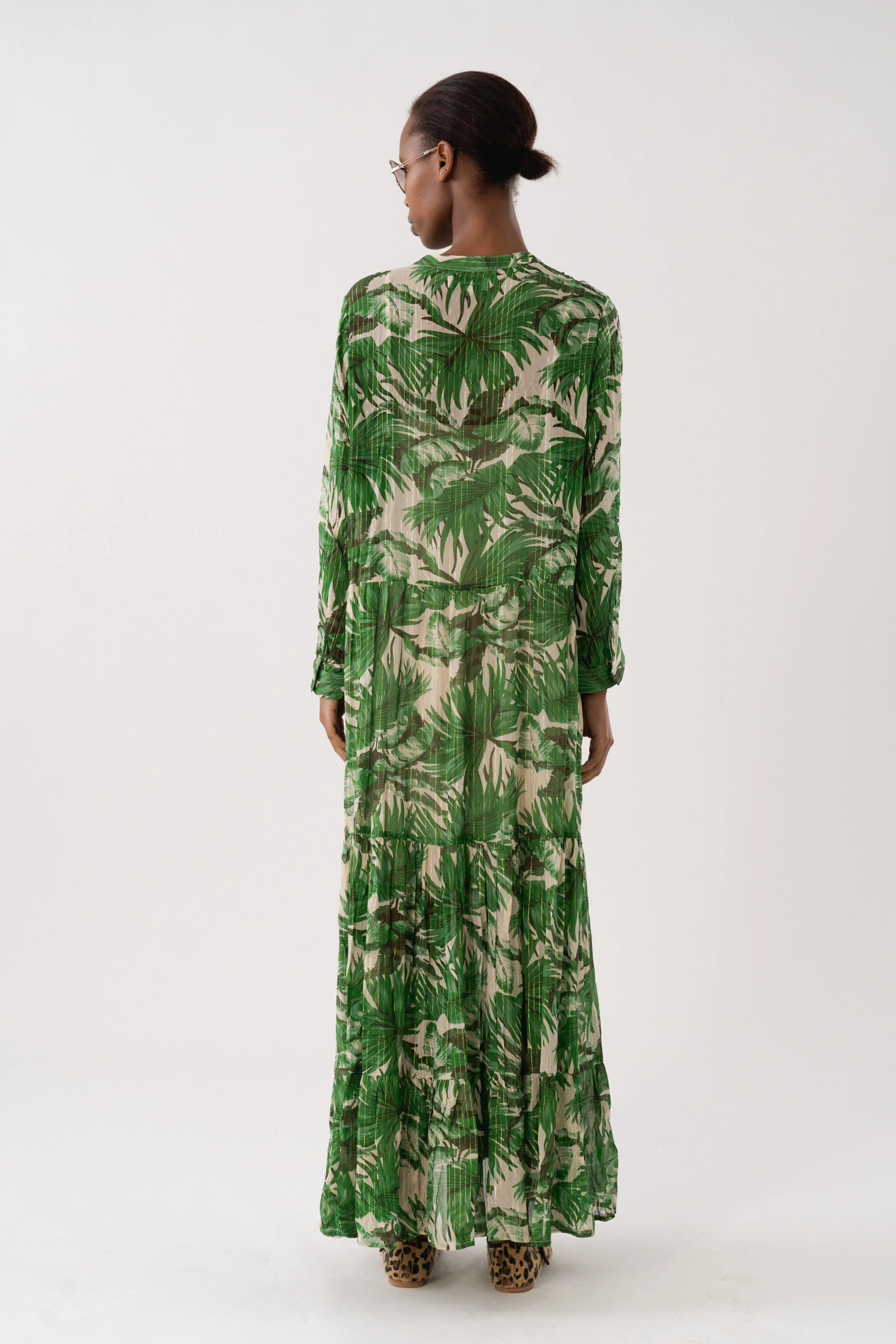 NeeLL Maxi Dress LS - Green sold by Lollys Laundry product image thumbnail 5