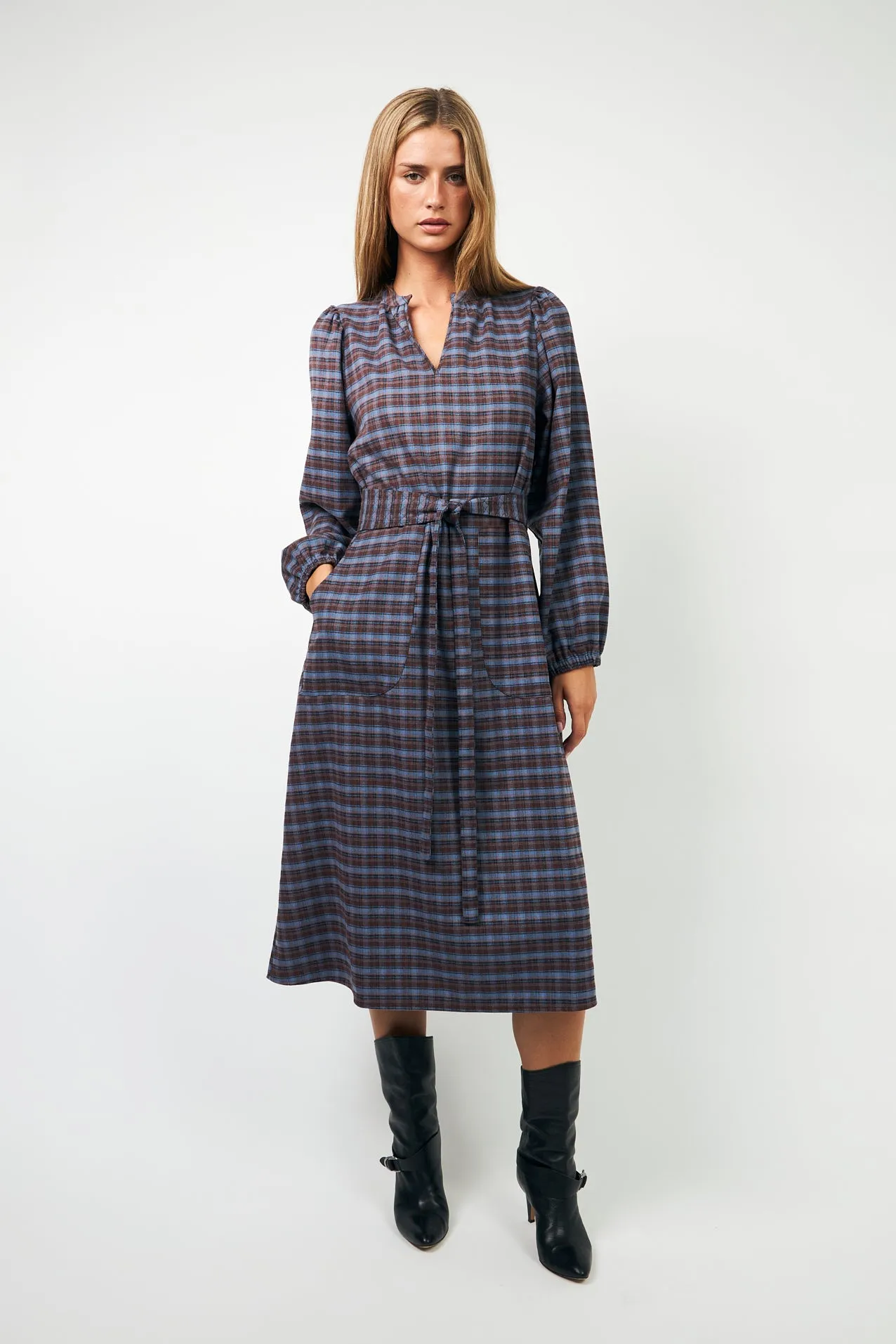 ParisLL Midi Dress - Mauve sold by Lollys Laundry product image thumbnail 3