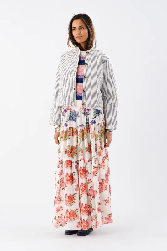 EmiliaLL Jacket LS - Stripe sold by Lollys Laundry