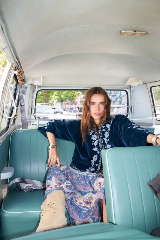 AmbyLL Jacket - Blue made by Lollys Laundry