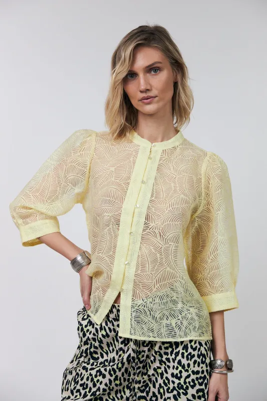 BonoLL Shirt - Light Yellow made by Lollys Laundry