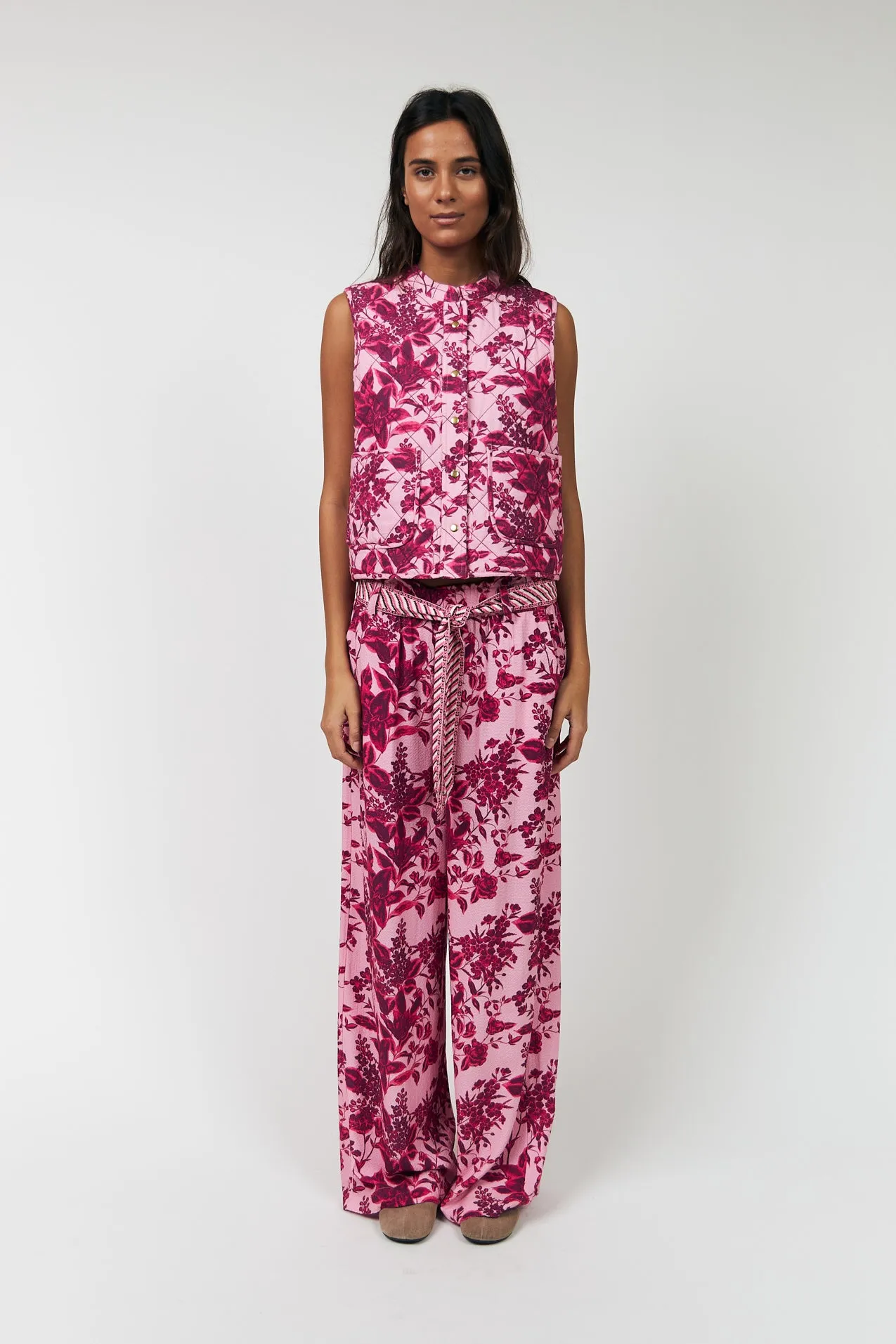 VickyLL Pants - Pink sold by Lollys Laundry product image thumbnail 3