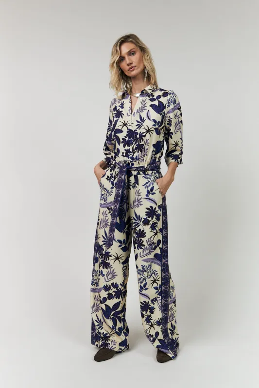 VickyLL Pants - Flower Print sold by Lollys Laundry