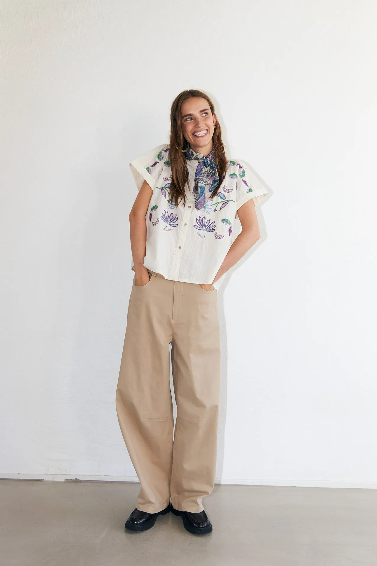 MyaLL Shirt - 02 Creme sold by Lollys Laundry product image thumbnail 3