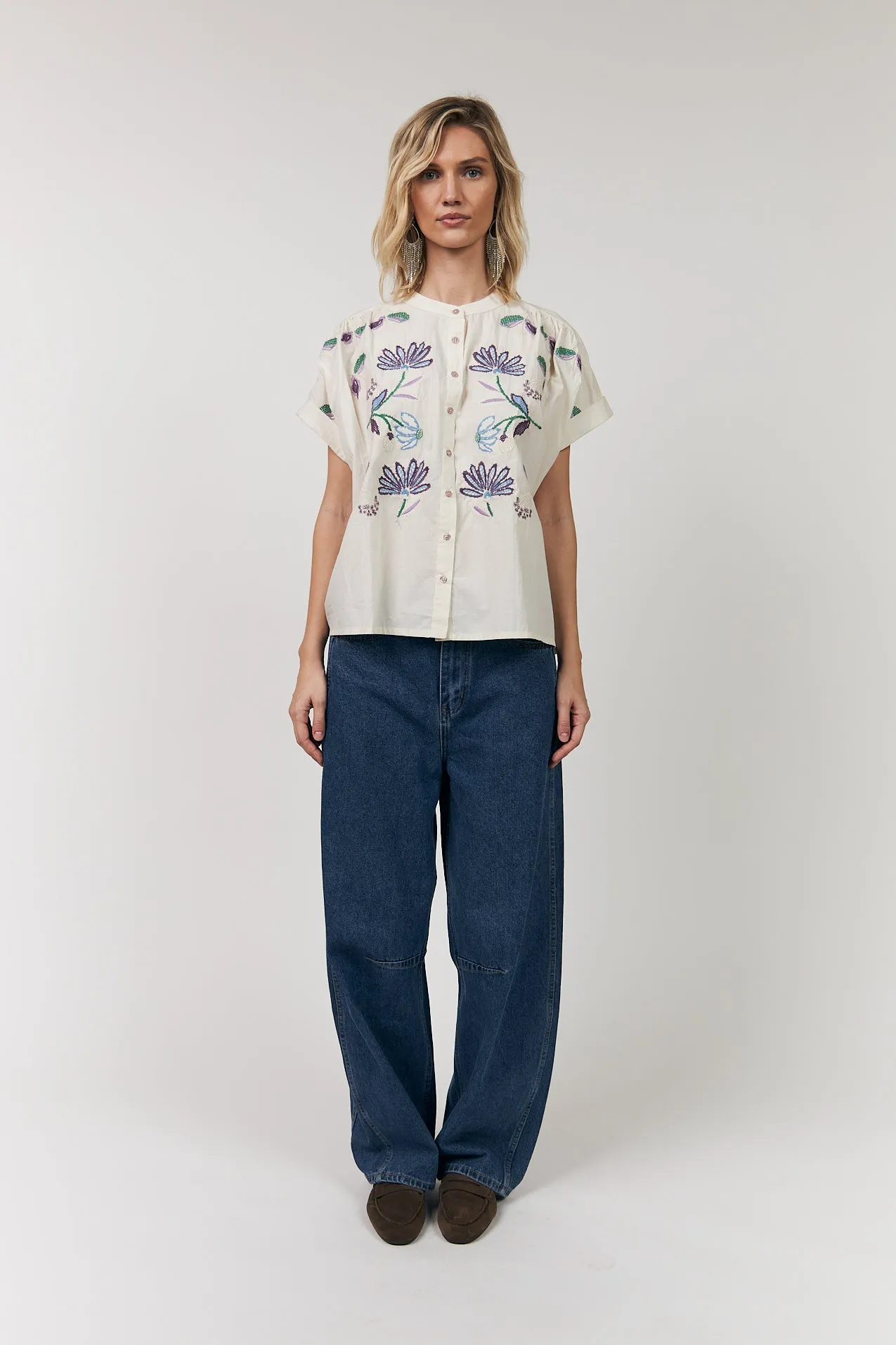 MyaLL Shirt - 02 Creme sold by Lollys Laundry product image thumbnail 5