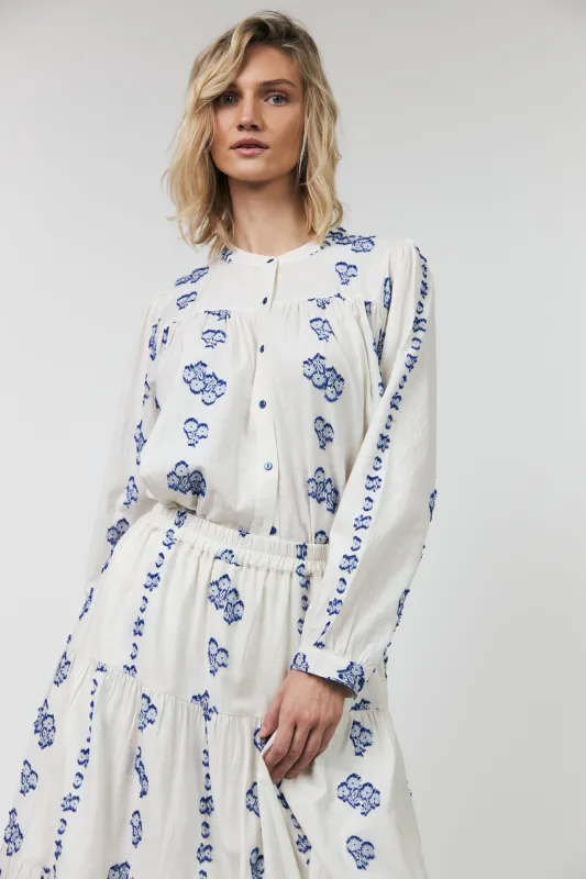 NickyLL Shirt - Creme made by Lollys Laundry