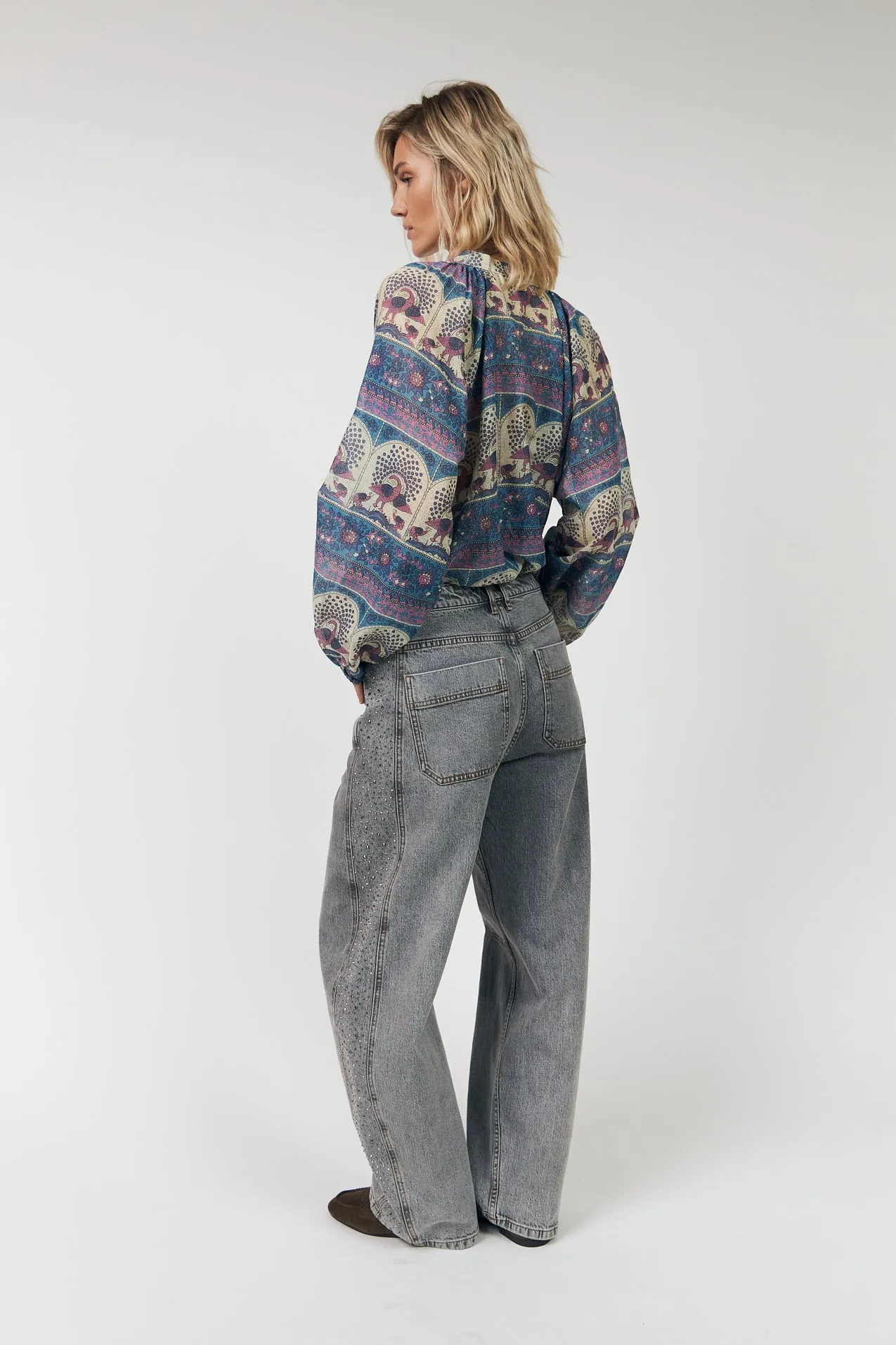 HaileyLL Shirt - Blue sold by Lollys Laundry product image thumbnail 3