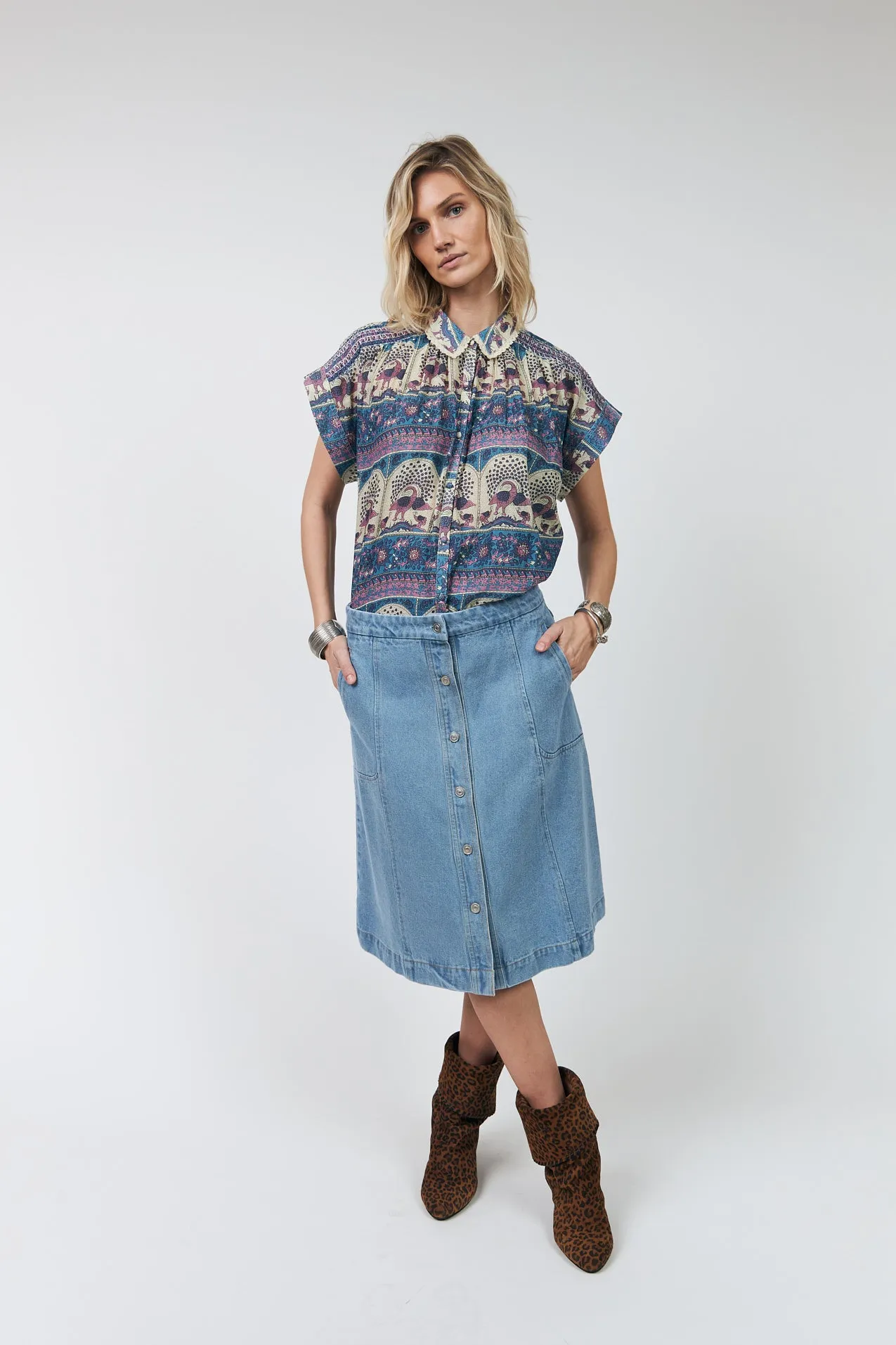 BadalLL Shirt - Blue sold by Lollys Laundry product image thumbnail 3