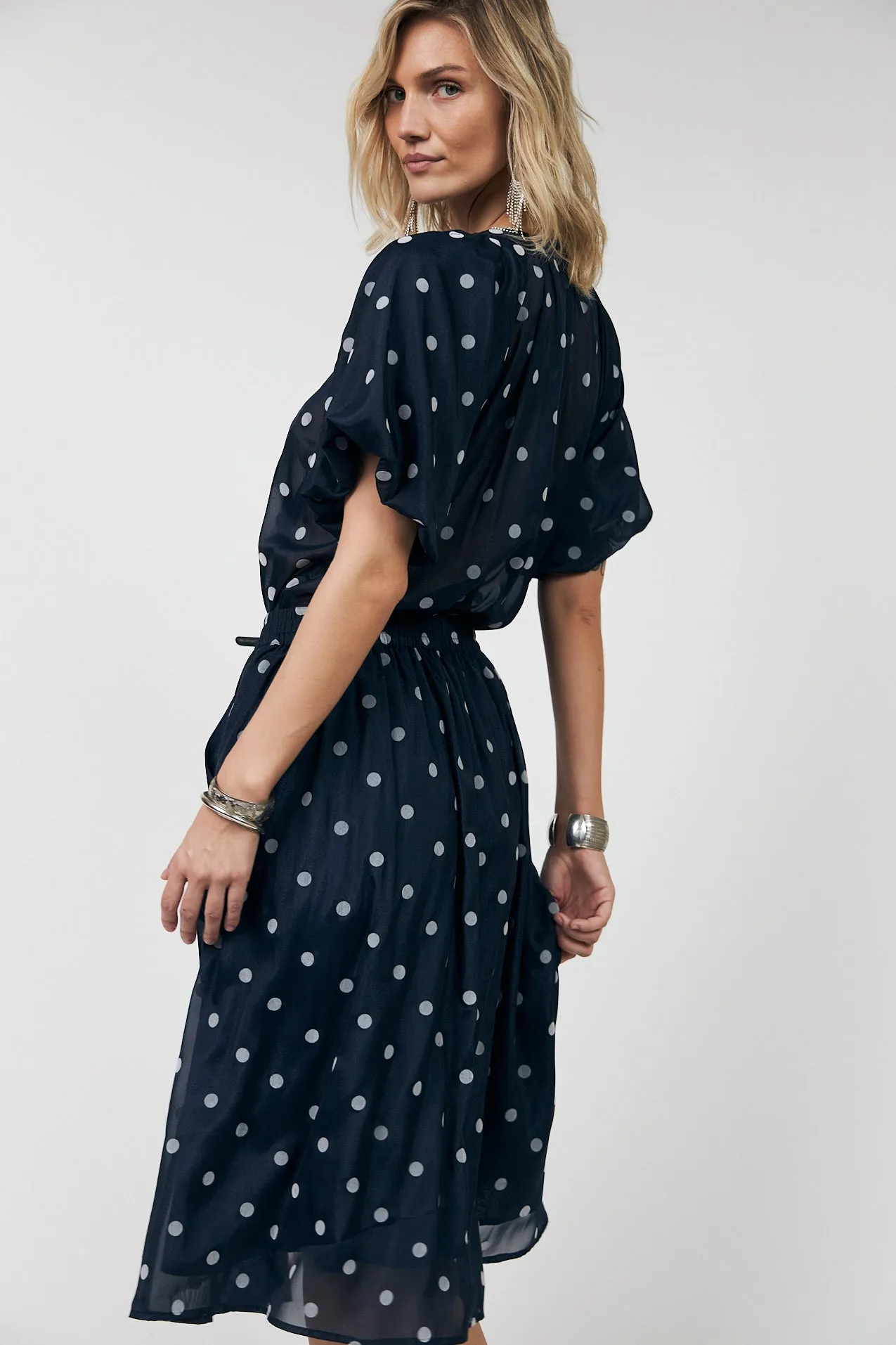 PineLL Blouse - Dark Blue sold by Lollys Laundry product image thumbnail 2