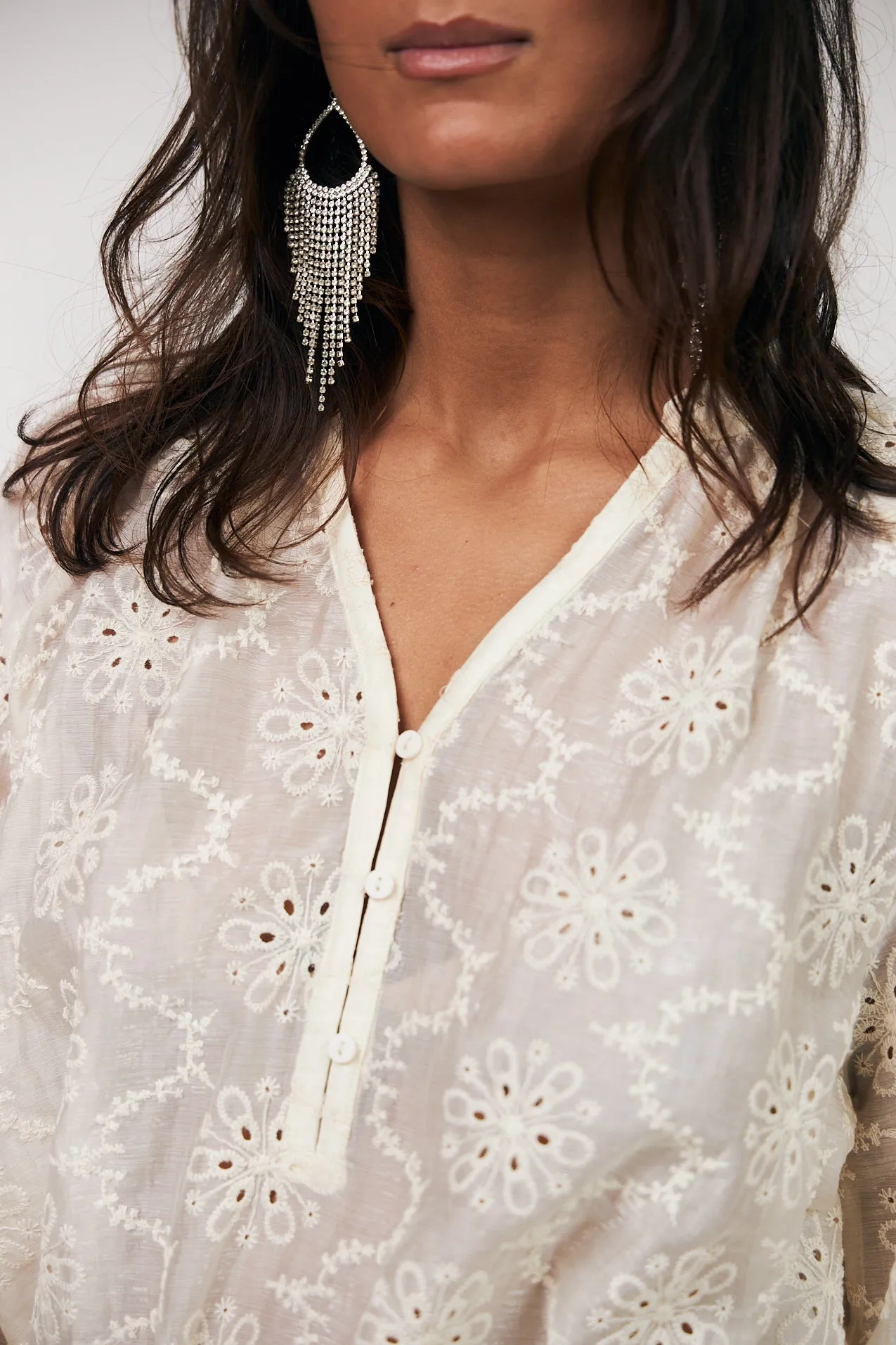 BiancaLL Shirt - Creme sold by Lollys Laundry product image thumbnail 4