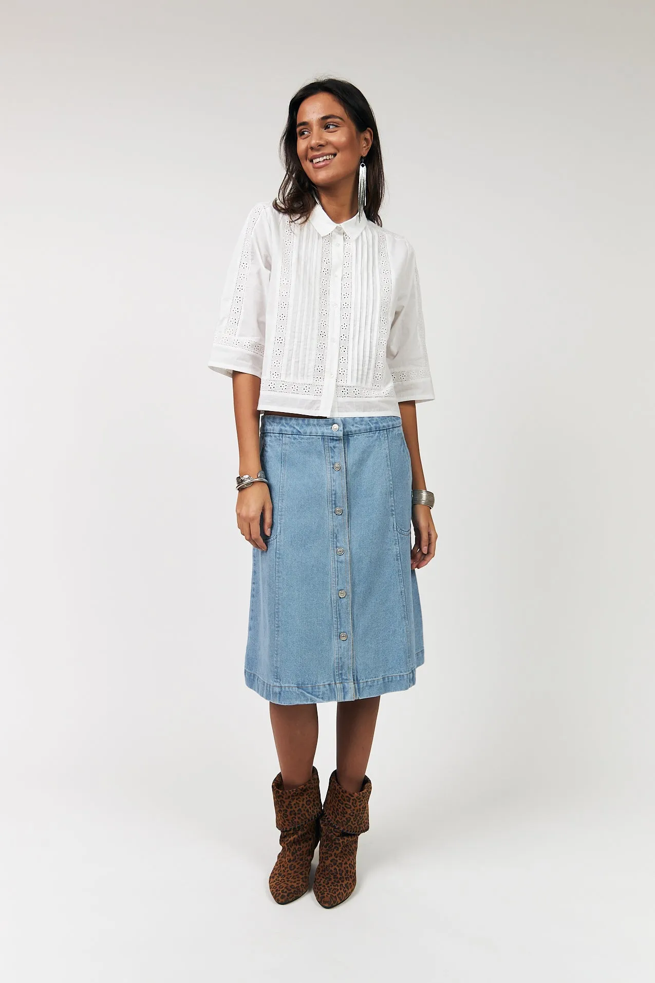 AmoraLL Shirt - Creme sold by Lollys Laundry product image thumbnail 3