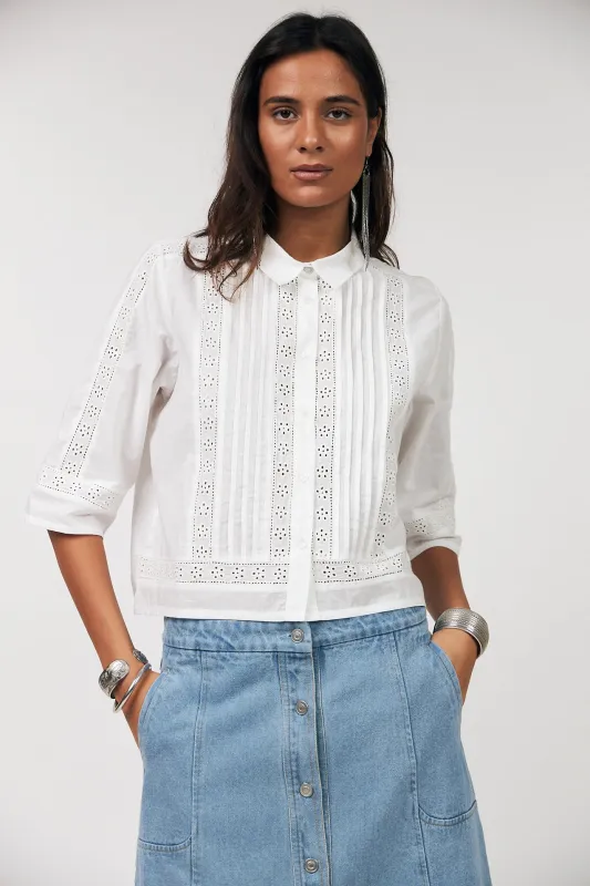 AmoraLL Shirt - Creme made by Lollys Laundry