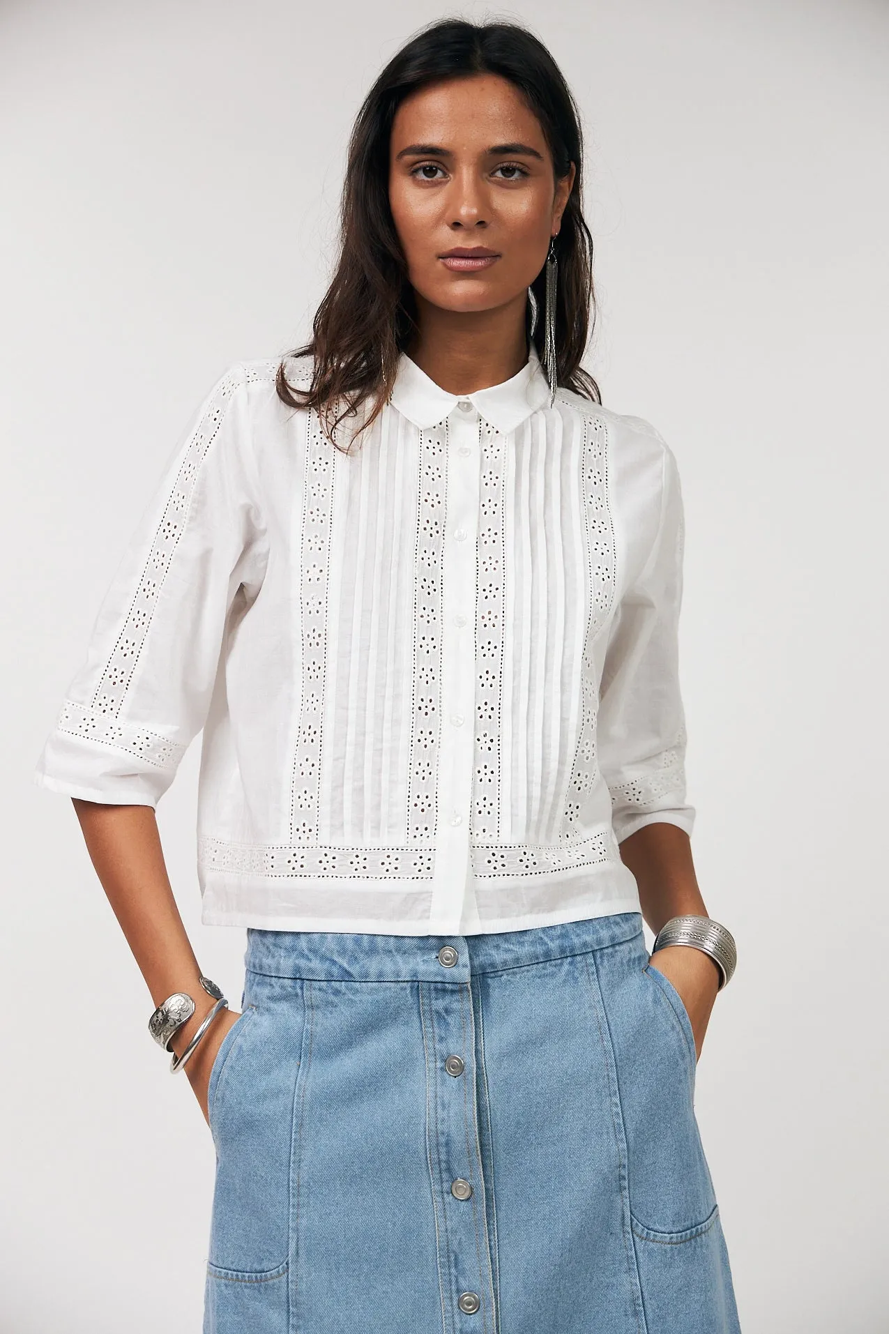 AmoraLL Shirt - Creme sold by Lollys Laundry