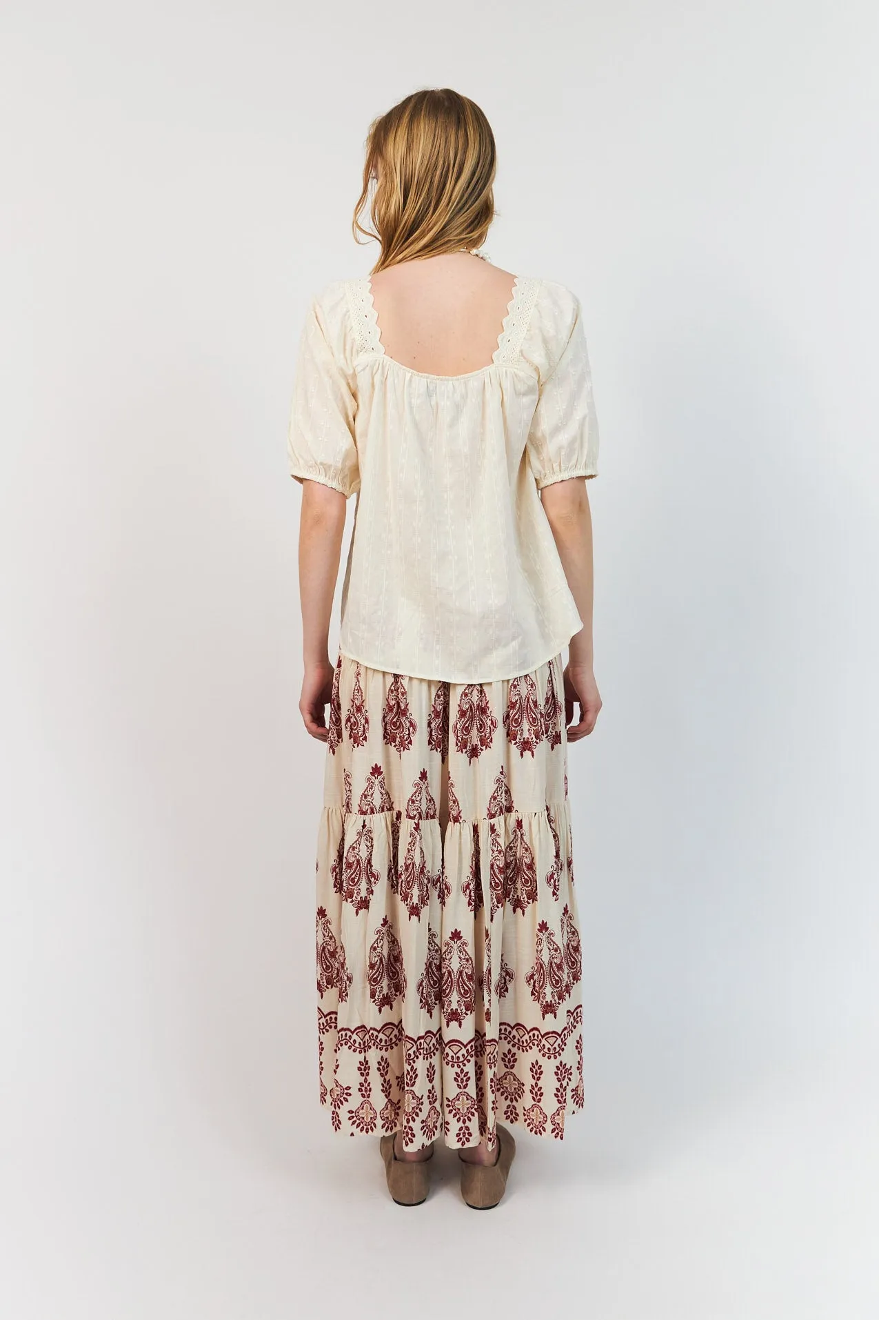 SashaLL Blouse - Creme sold by Lollys Laundry product image thumbnail 5
