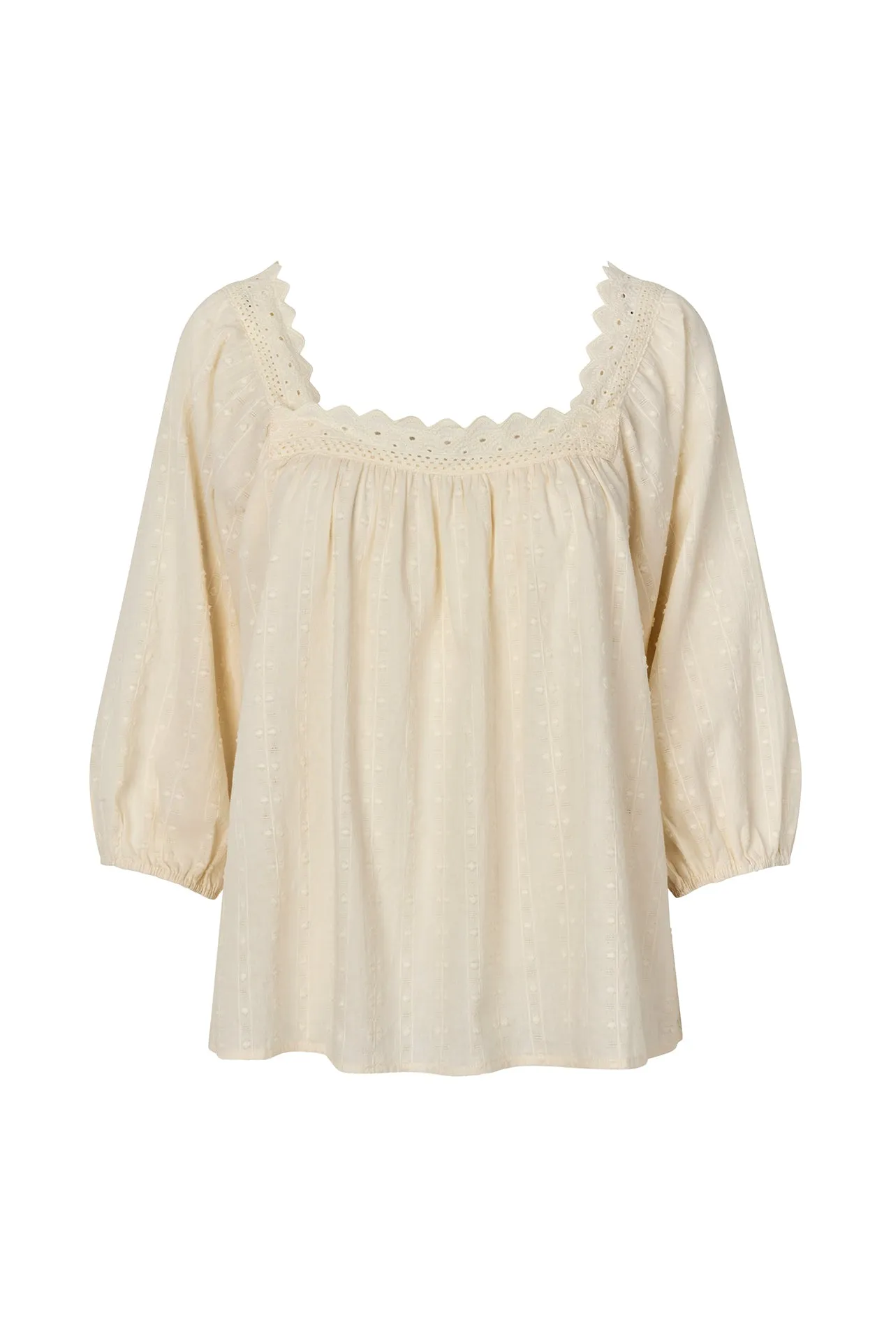 SashaLL Blouse - Creme sold by Lollys Laundry product image thumbnail 2