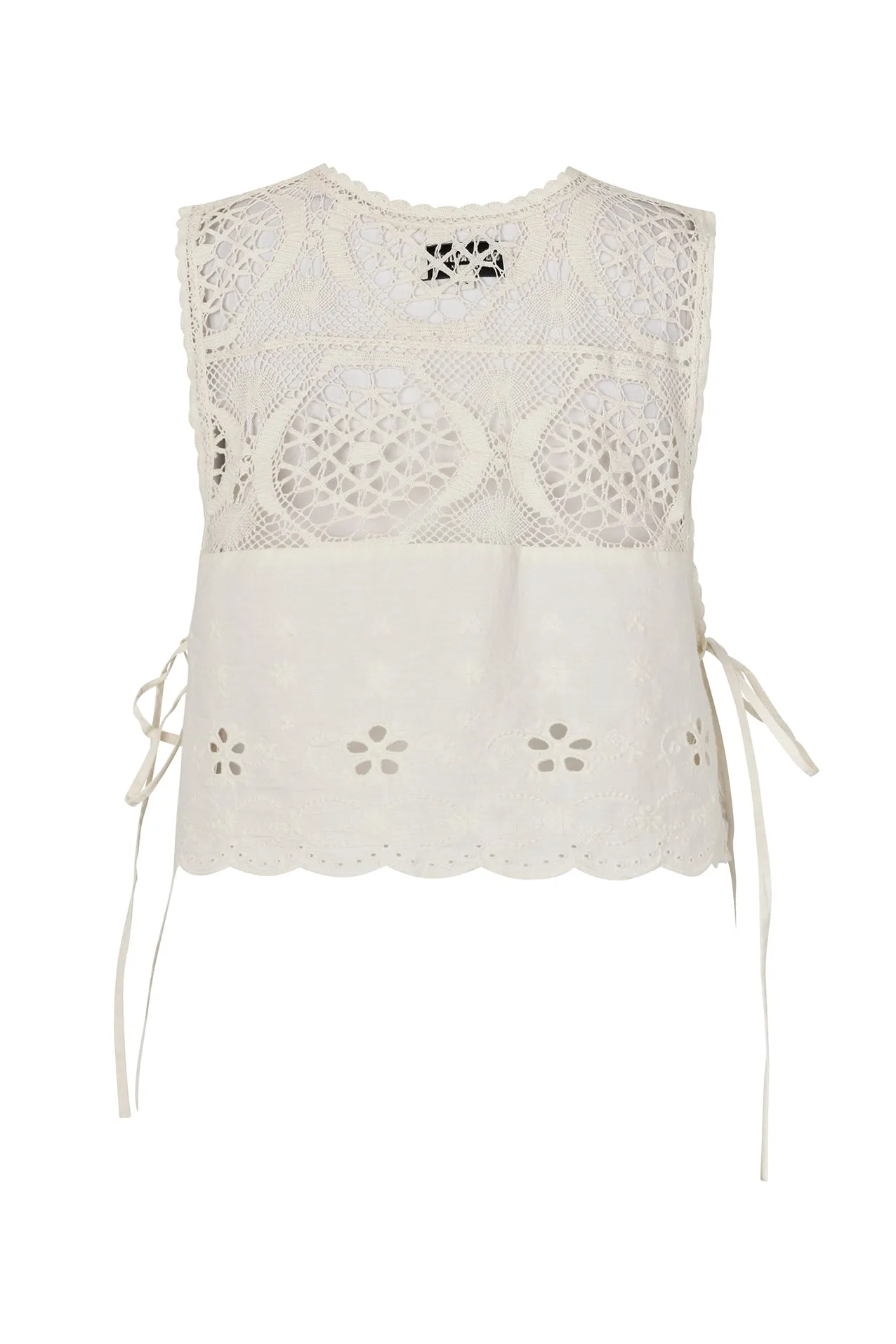 PortobelloLL Top - White sold by Lollys Laundry product image thumbnail 5