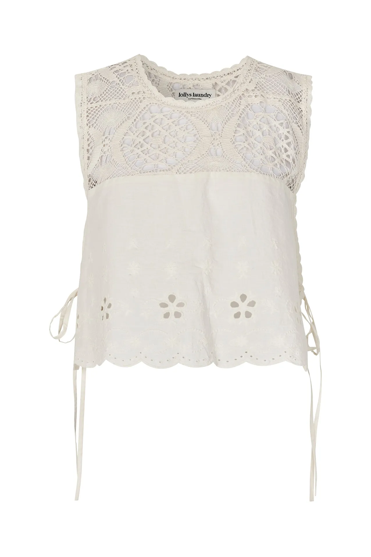 PortobelloLL Top - White sold by Lollys Laundry product image thumbnail 2