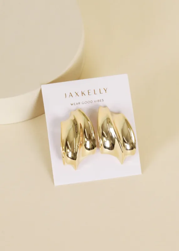 Bold Wave - Earring sold by JaxKelly