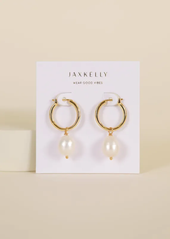 Pearl Drop Earring sold by JaxKelly
