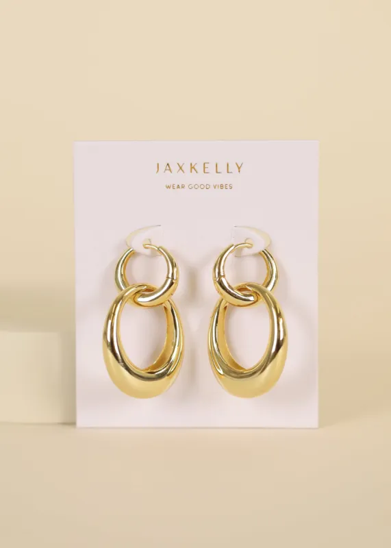 Coupled Hoop - Earring sold by JaxKelly
