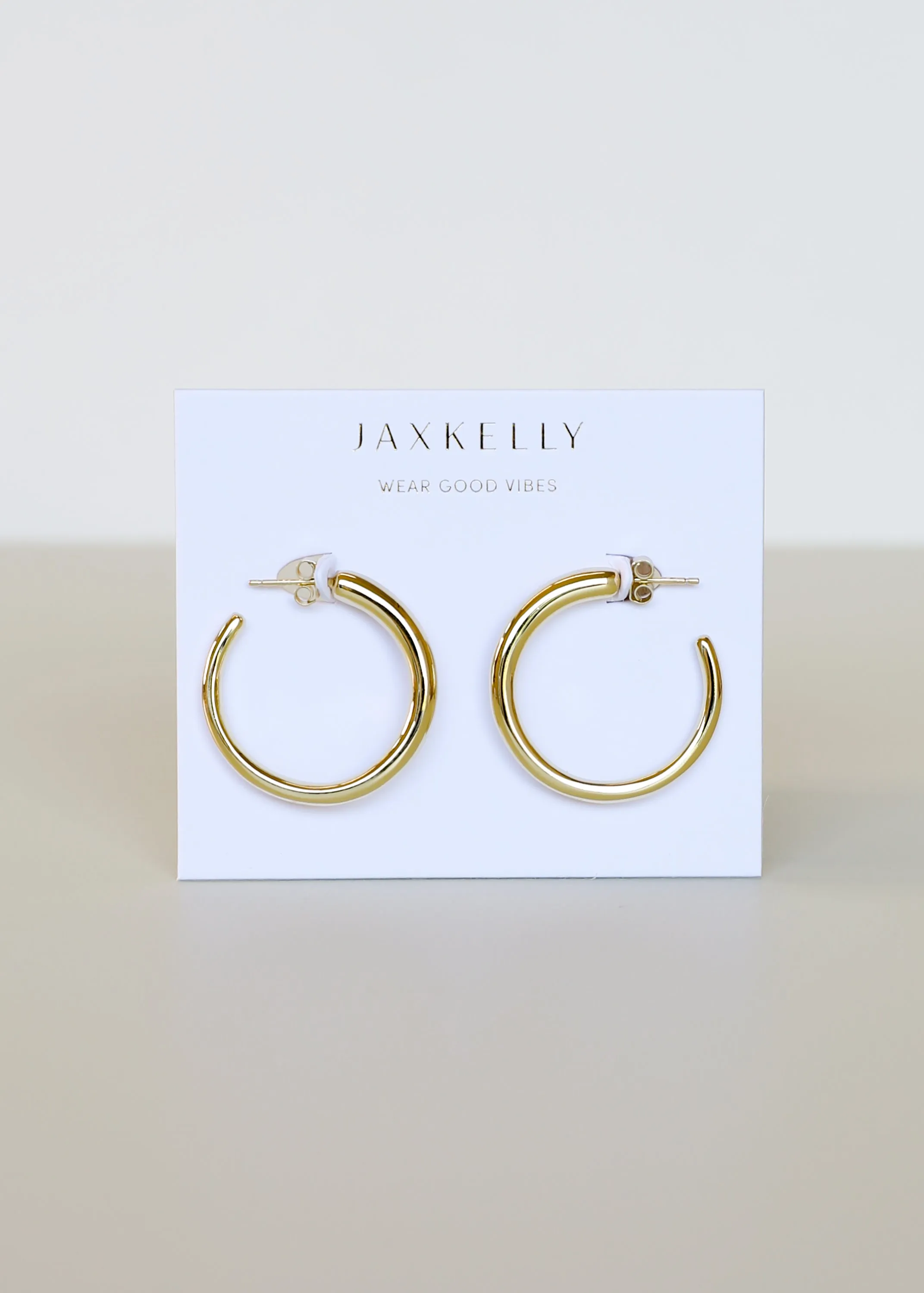 Gold Everyday Hoop - Medium sold by JaxKelly