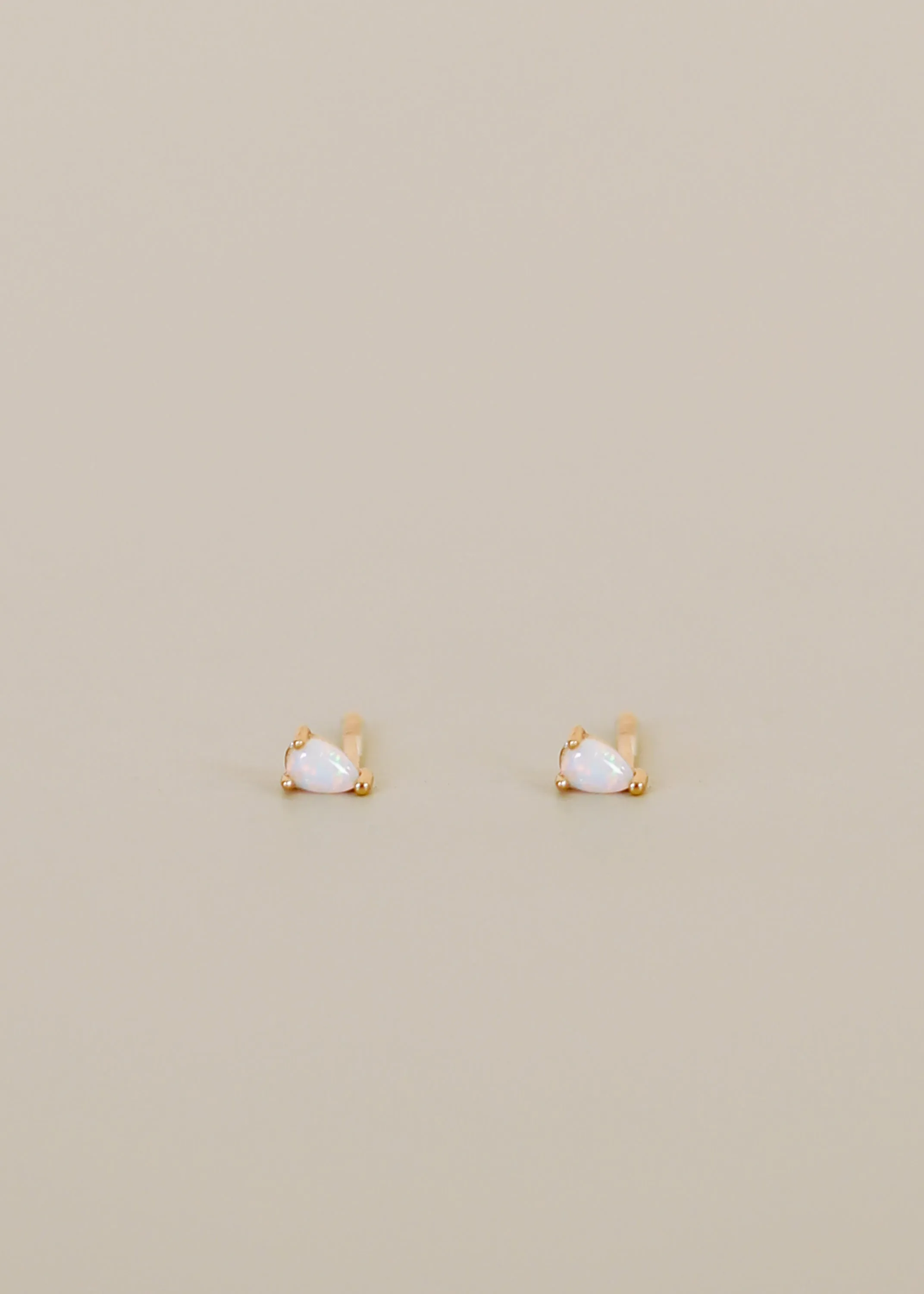 Teardrop Stud - White Opal sold by JaxKelly product image thumbnail 2