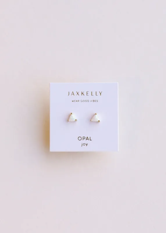White Opal Mini Energy Gems - Joy sold by JaxKelly