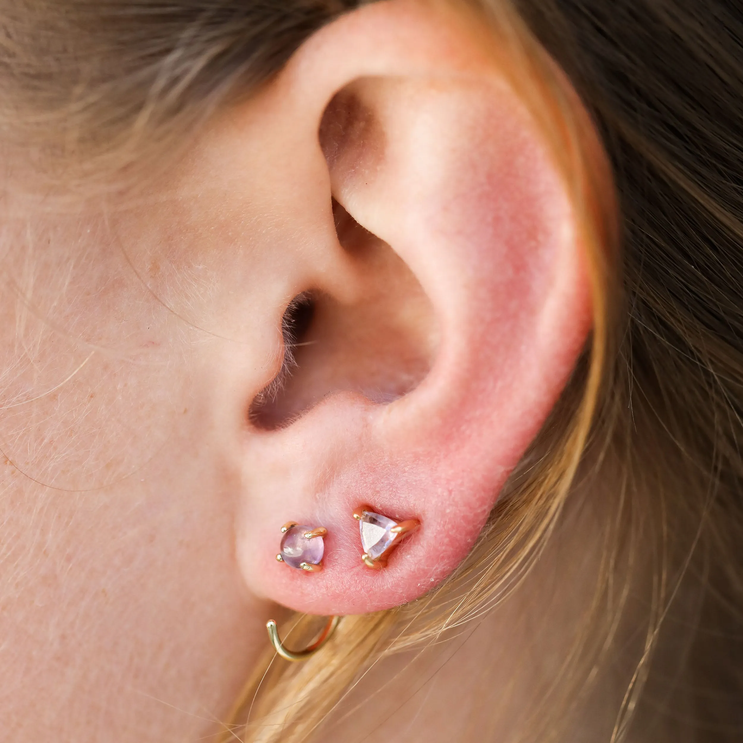 Amethyst Huggies - Healing sold by JaxKelly product image thumbnail 4