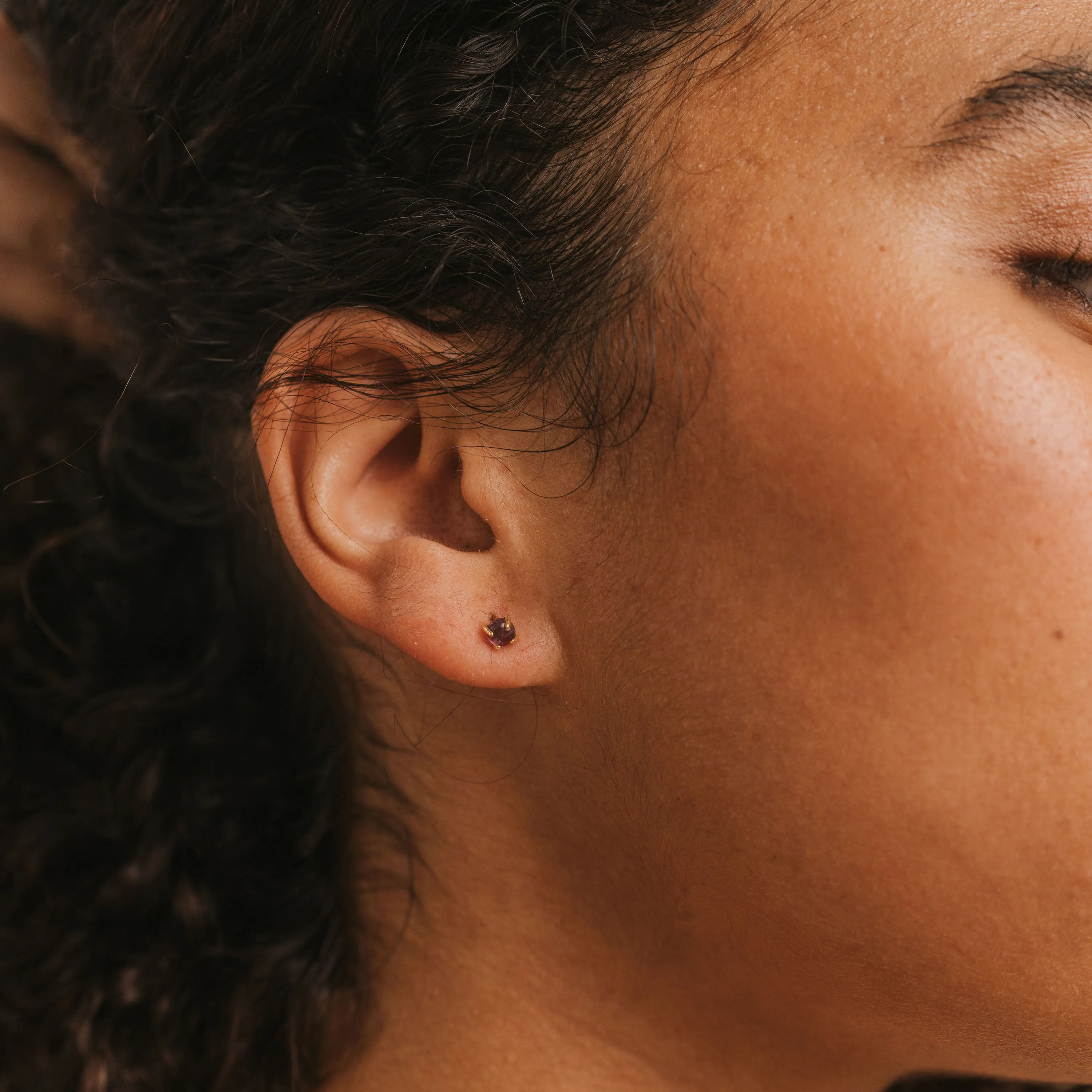 Amethyst Huggies - Healing sold by JaxKelly product image thumbnail 2