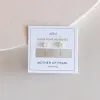 Mother of Pearl Huggies - Calming sold by JaxKelly