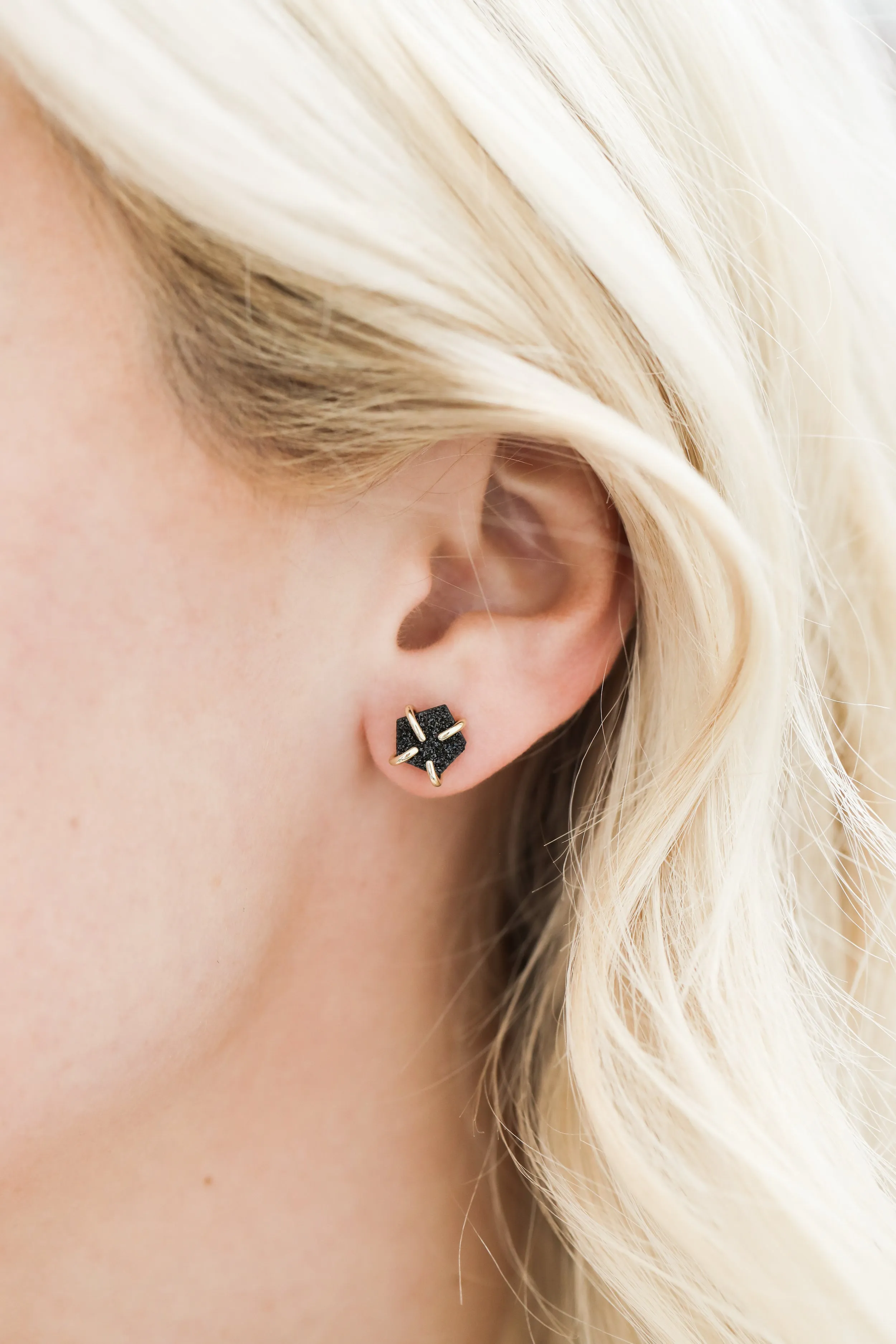 Black Druzy Prong sold by JaxKelly product image thumbnail 4