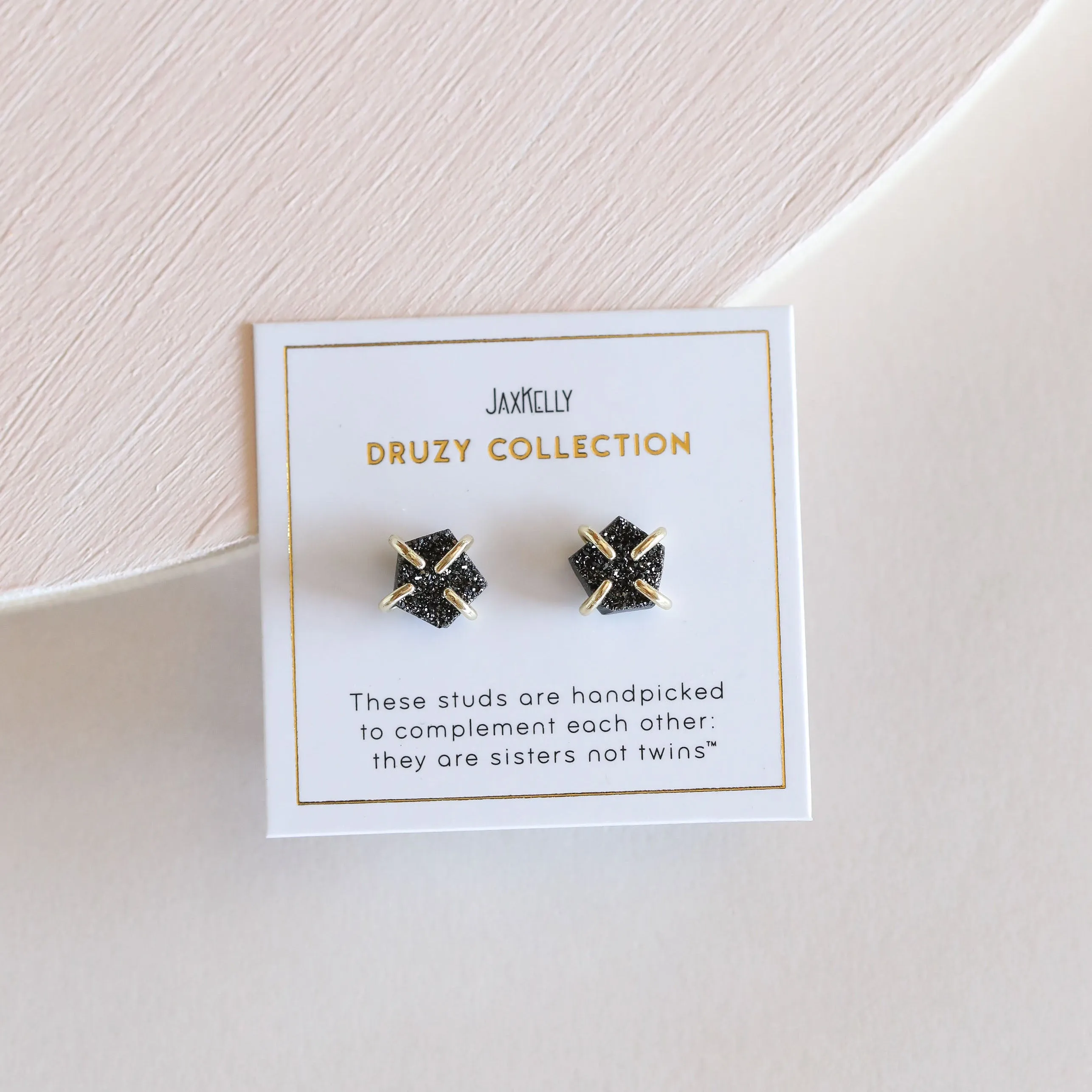 Black Druzy Prong sold by JaxKelly product image thumbnail 3