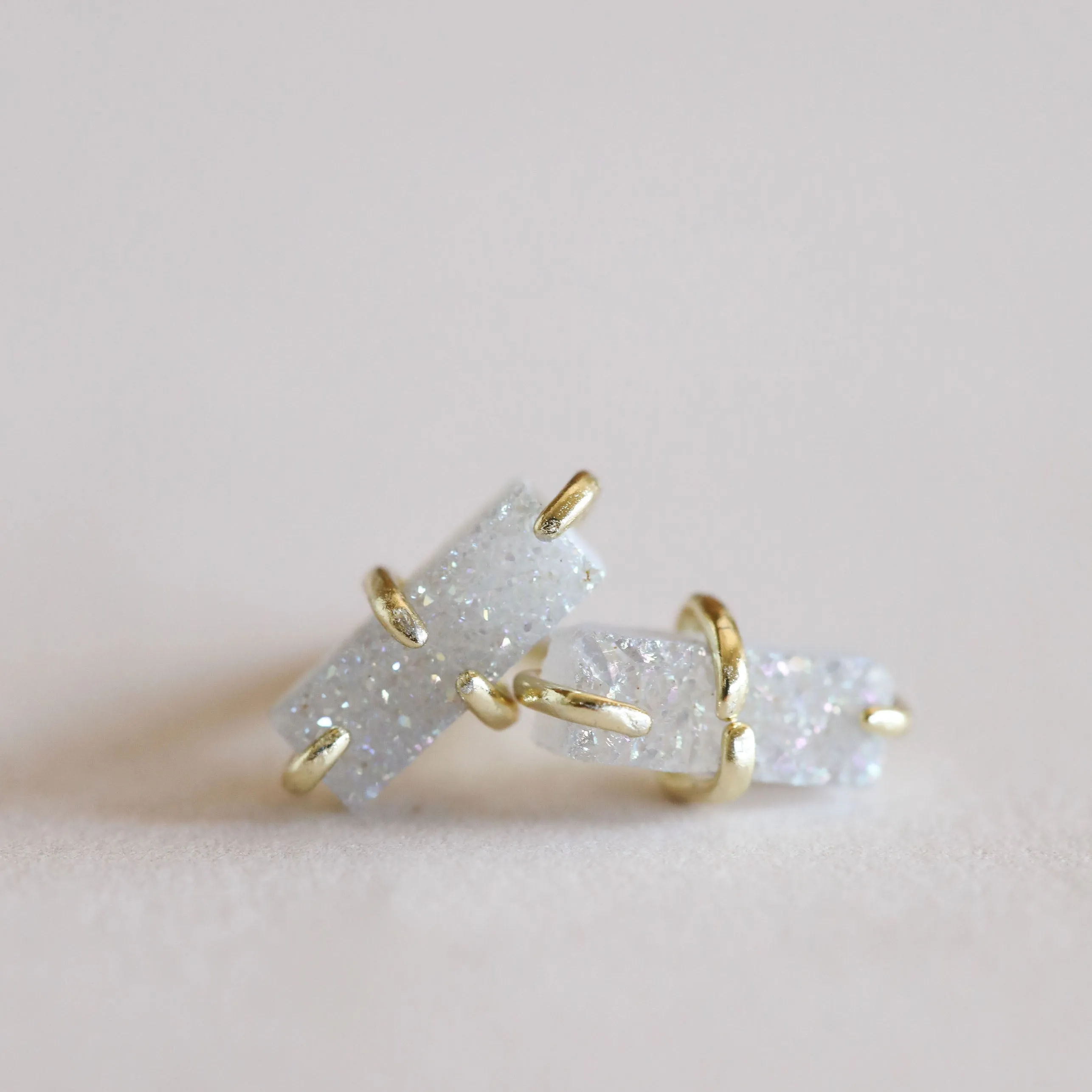 White Bar Druzy sold by JaxKelly