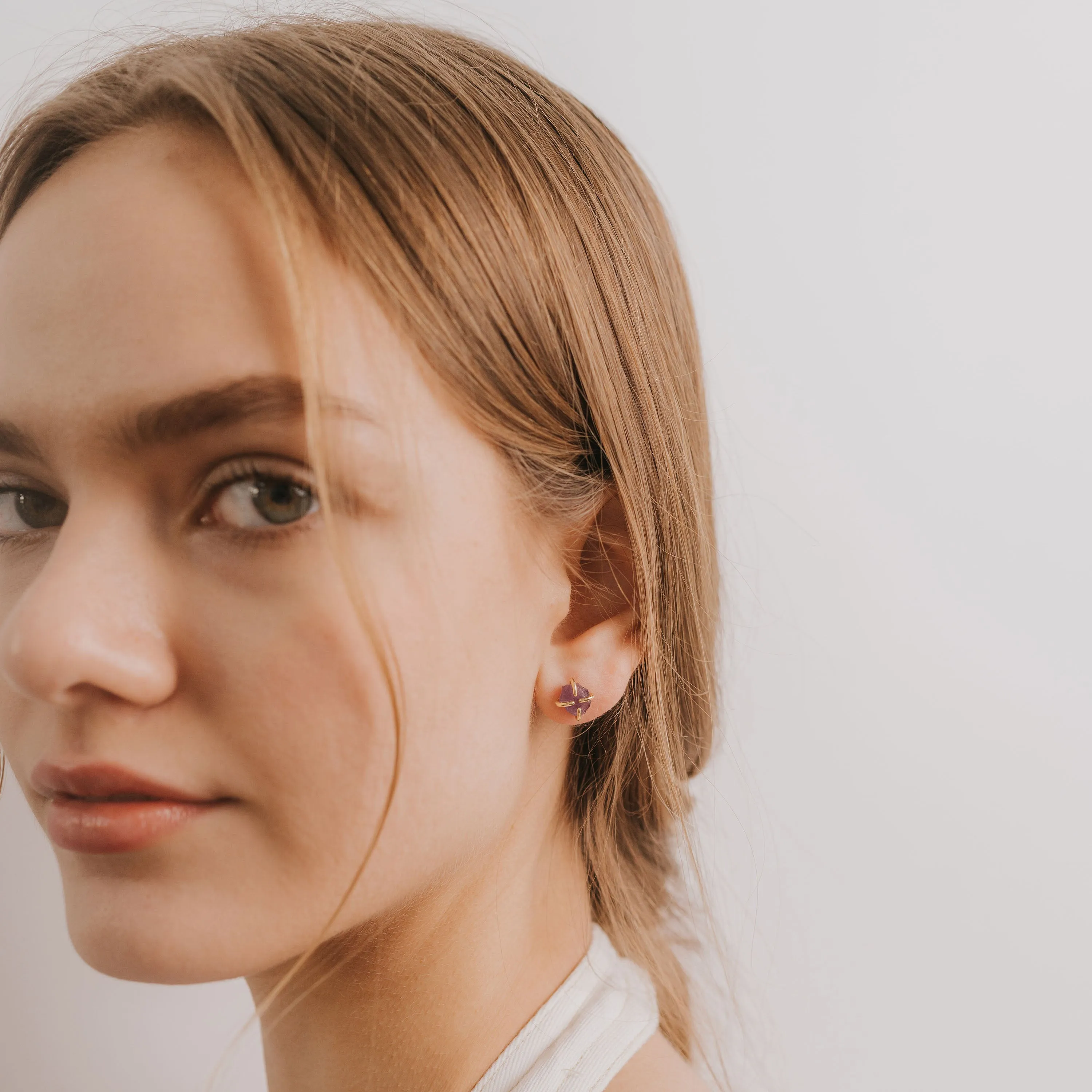 Amethyst Gemstone Prong - Healing sold by JaxKelly product image thumbnail 5