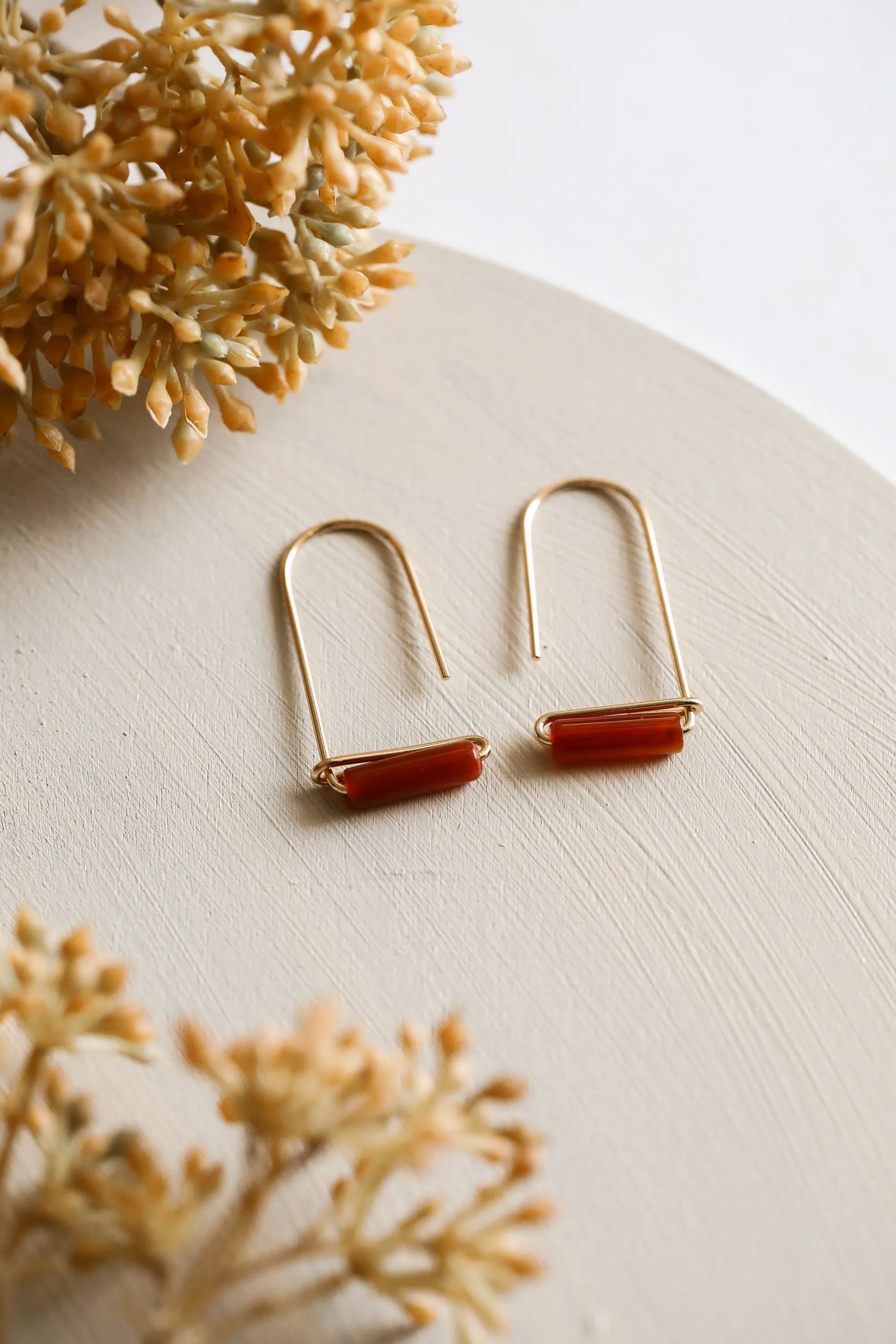 Carnelian Agate Gemstone Drop - Creativity sold by JaxKelly product image thumbnail 4