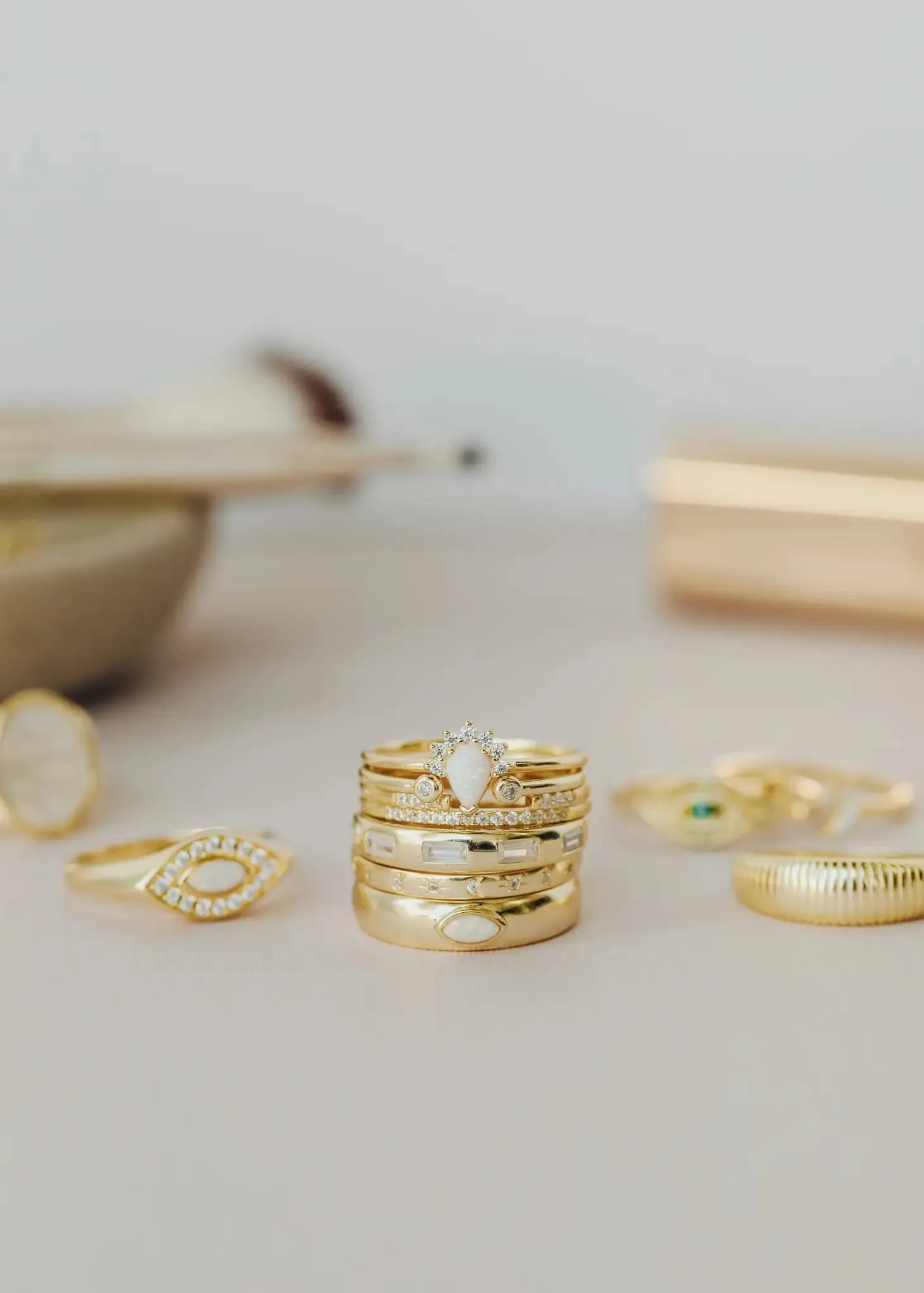 Inset Baguette Ring sold by JaxKelly product image thumbnail 3