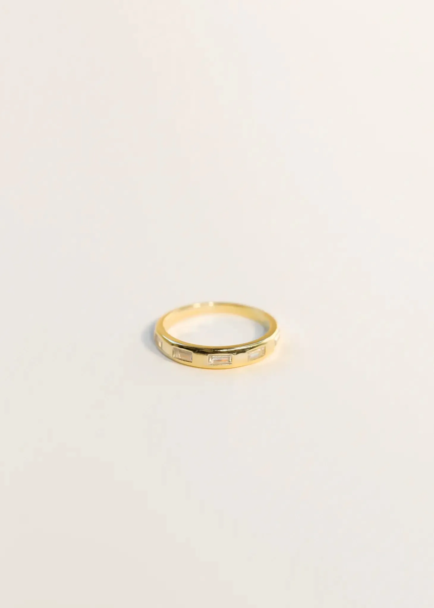 Inset Baguette Ring sold by JaxKelly