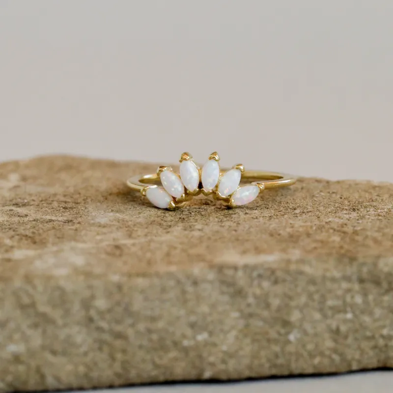 Opal Crown Ring made by JaxKelly