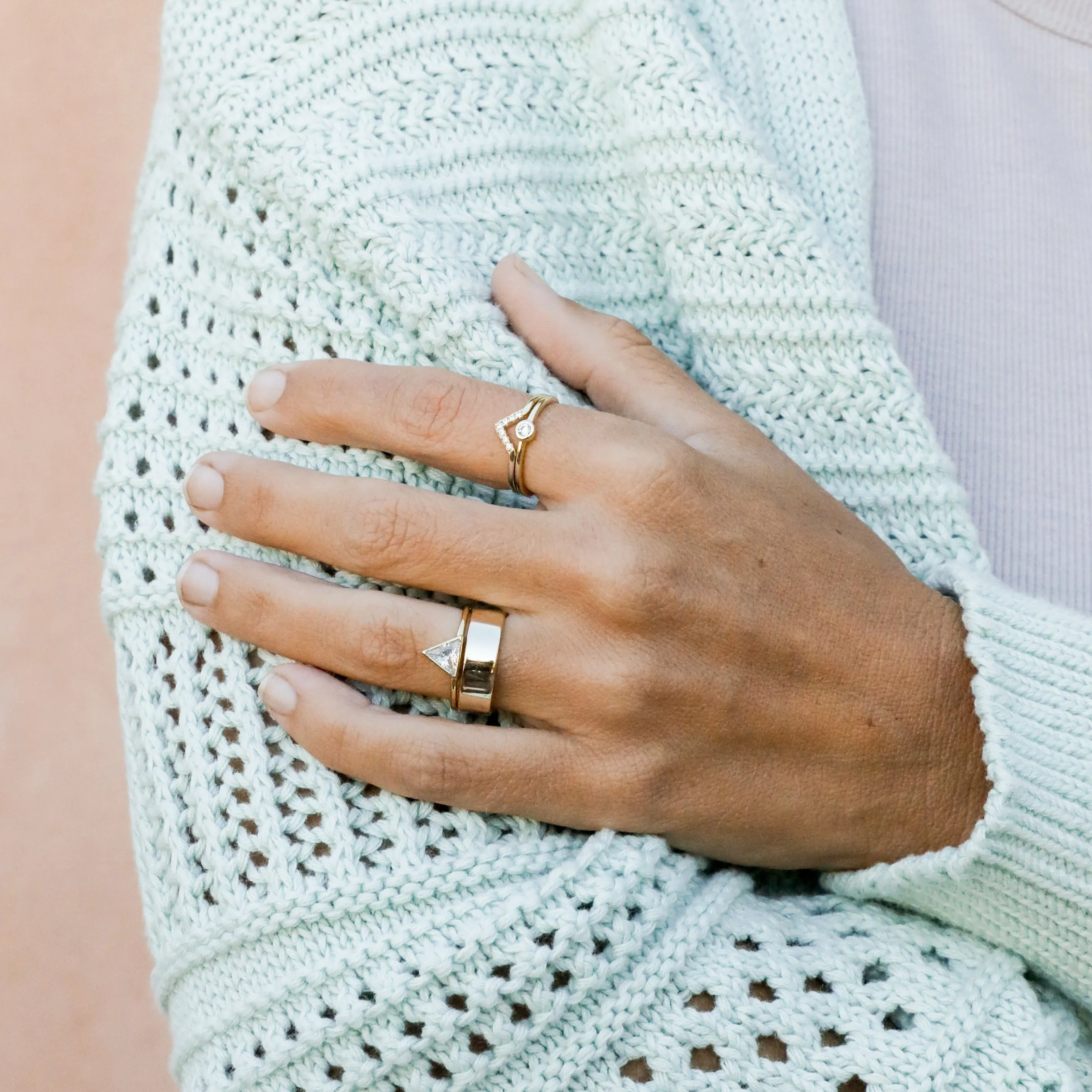 Simple Stud Ring sold by JaxKelly product image thumbnail 2