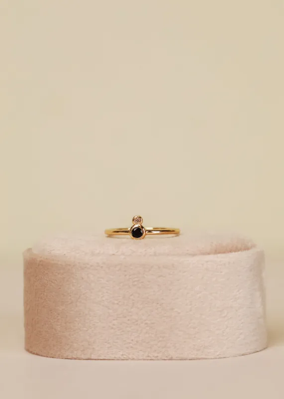 Black Infinity Ring sold by JaxKelly