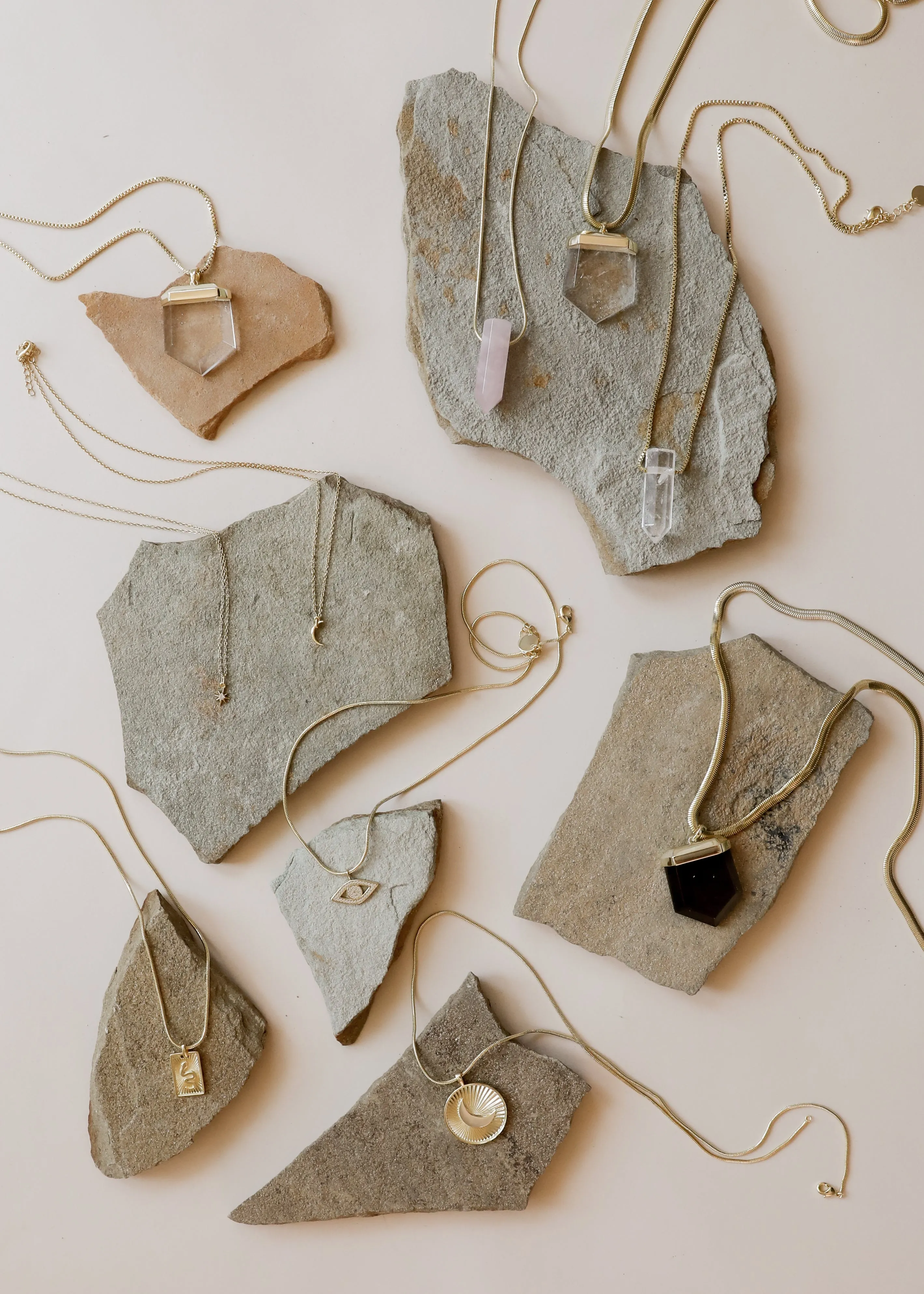 Crescent Moon Coin Necklace sold by JaxKelly product image thumbnail 5