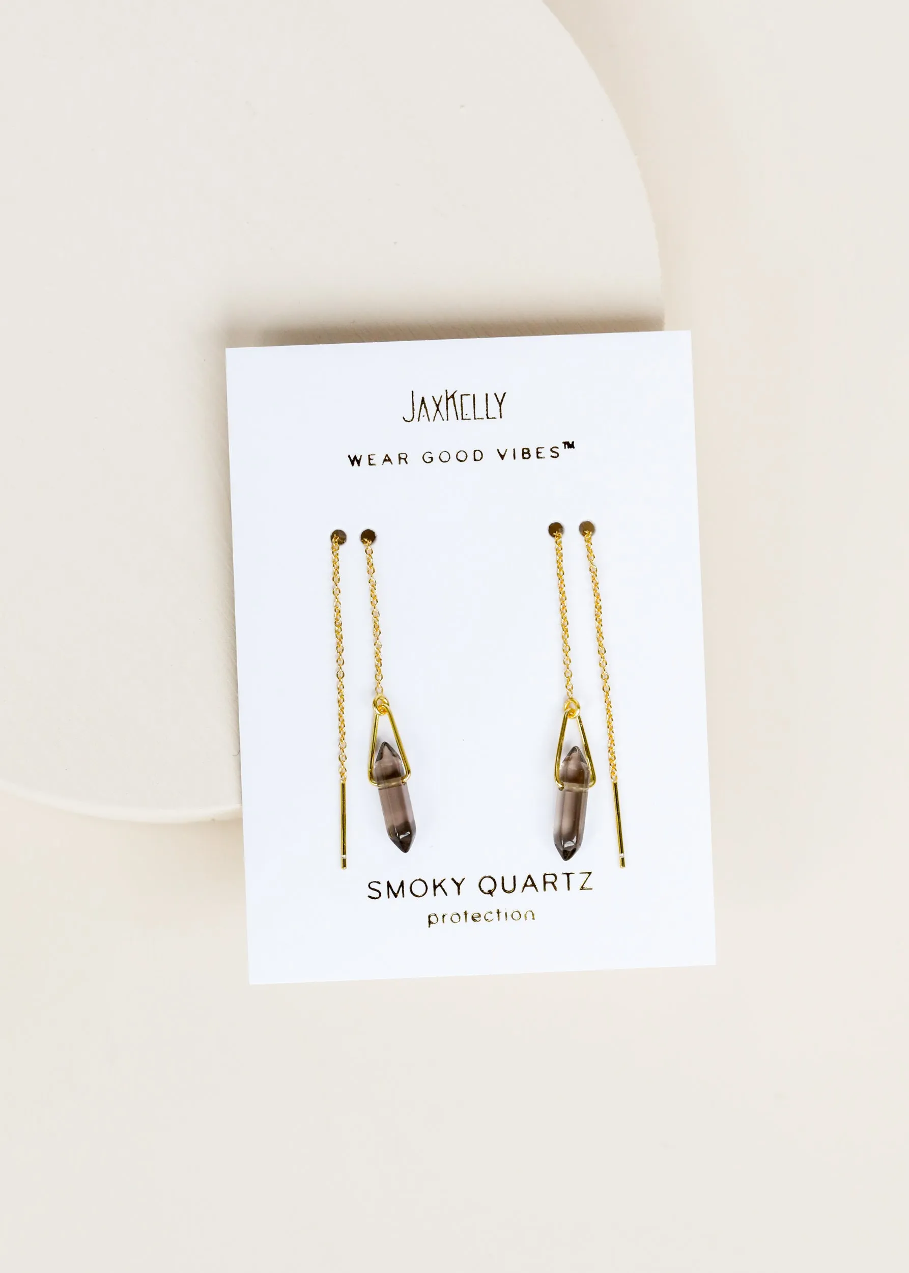 Smoky Quartz Gemstone Threader sold by JaxKelly product image thumbnail 3
