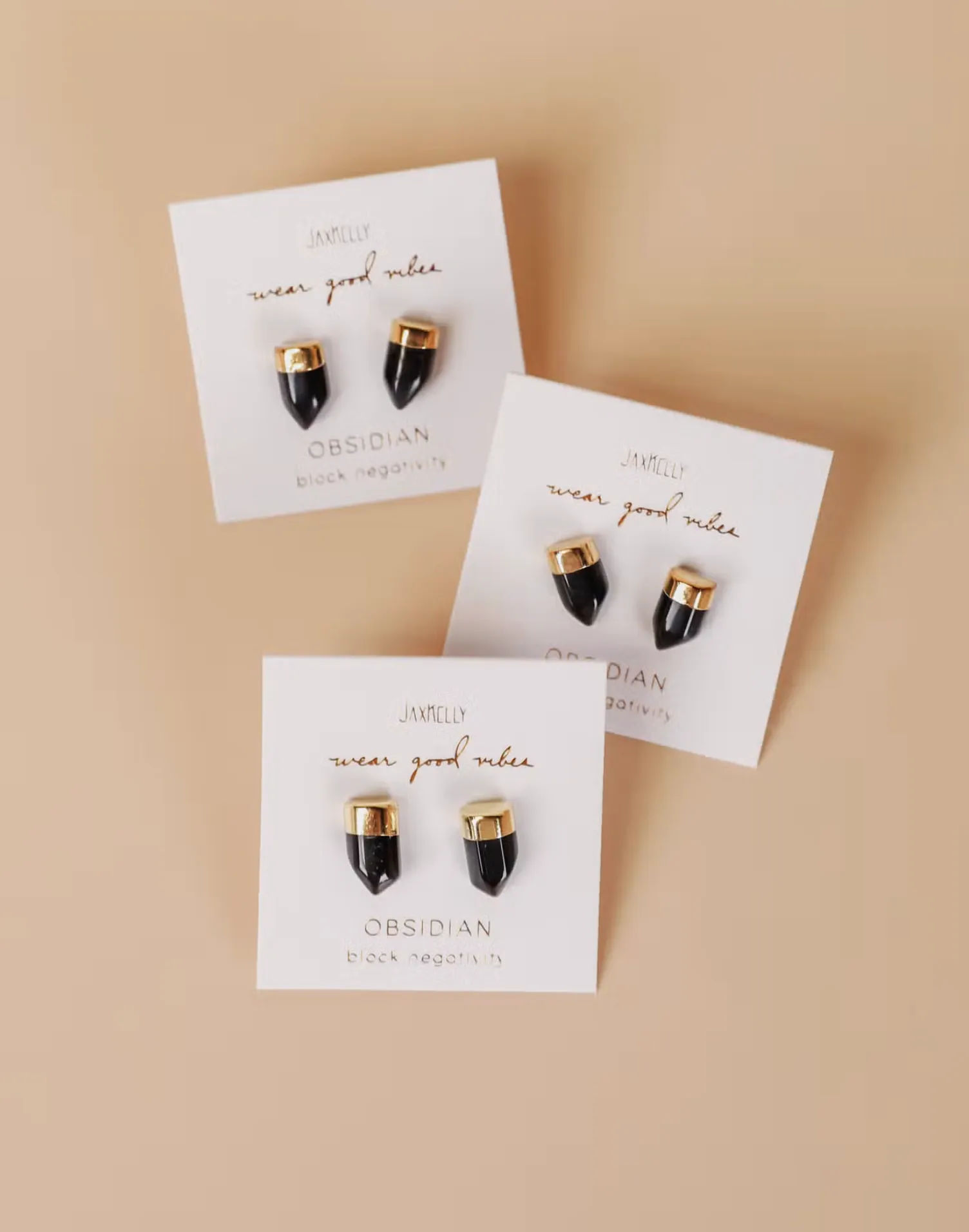 Gold Dip Obsidian Point sold by JaxKelly product image thumbnail 2