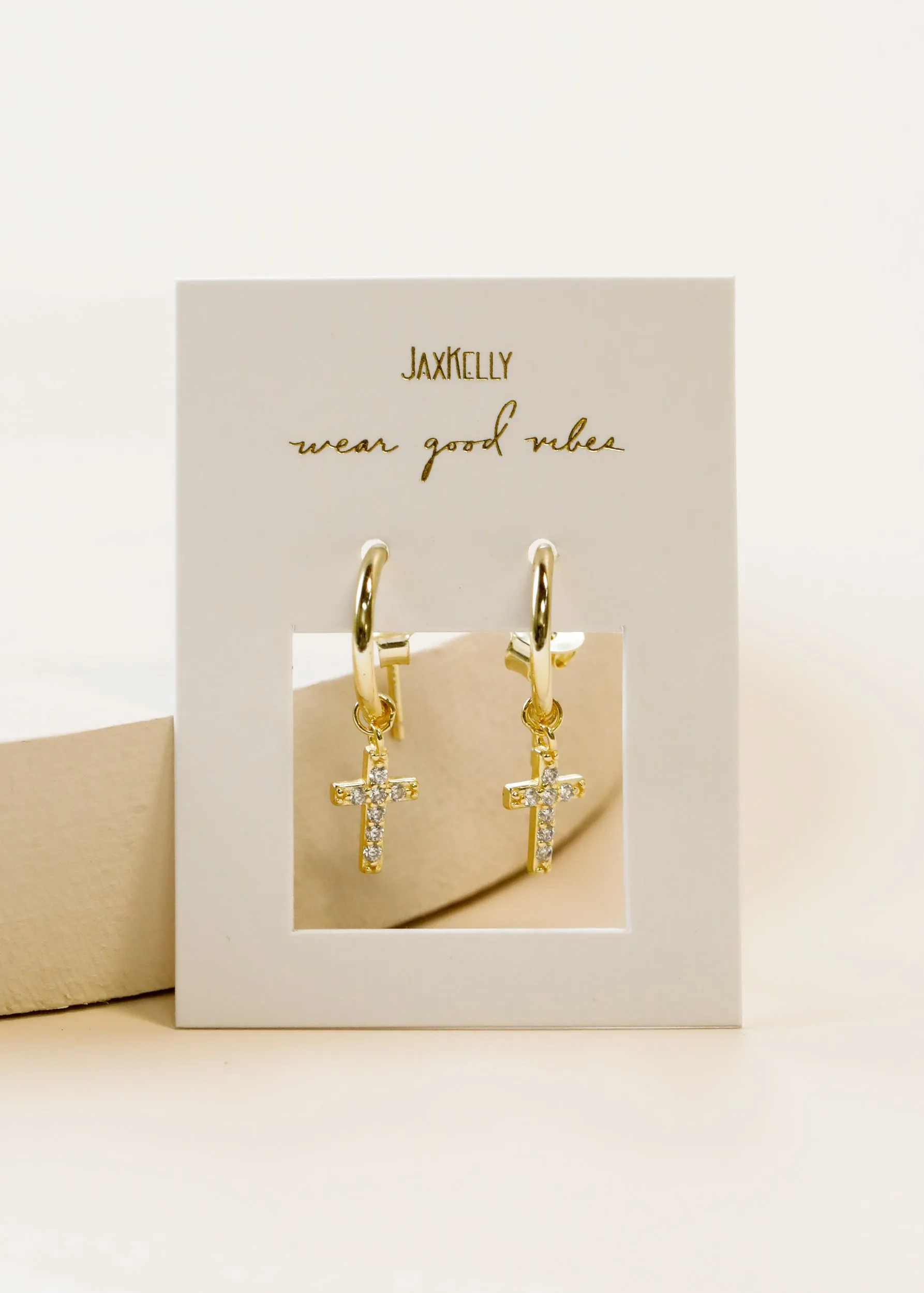 Cross Hoop sold by JaxKelly product image thumbnail 3