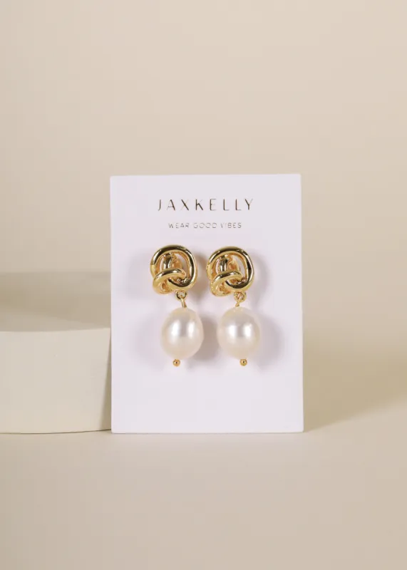 Pearl Knot - Earring sold by JaxKelly