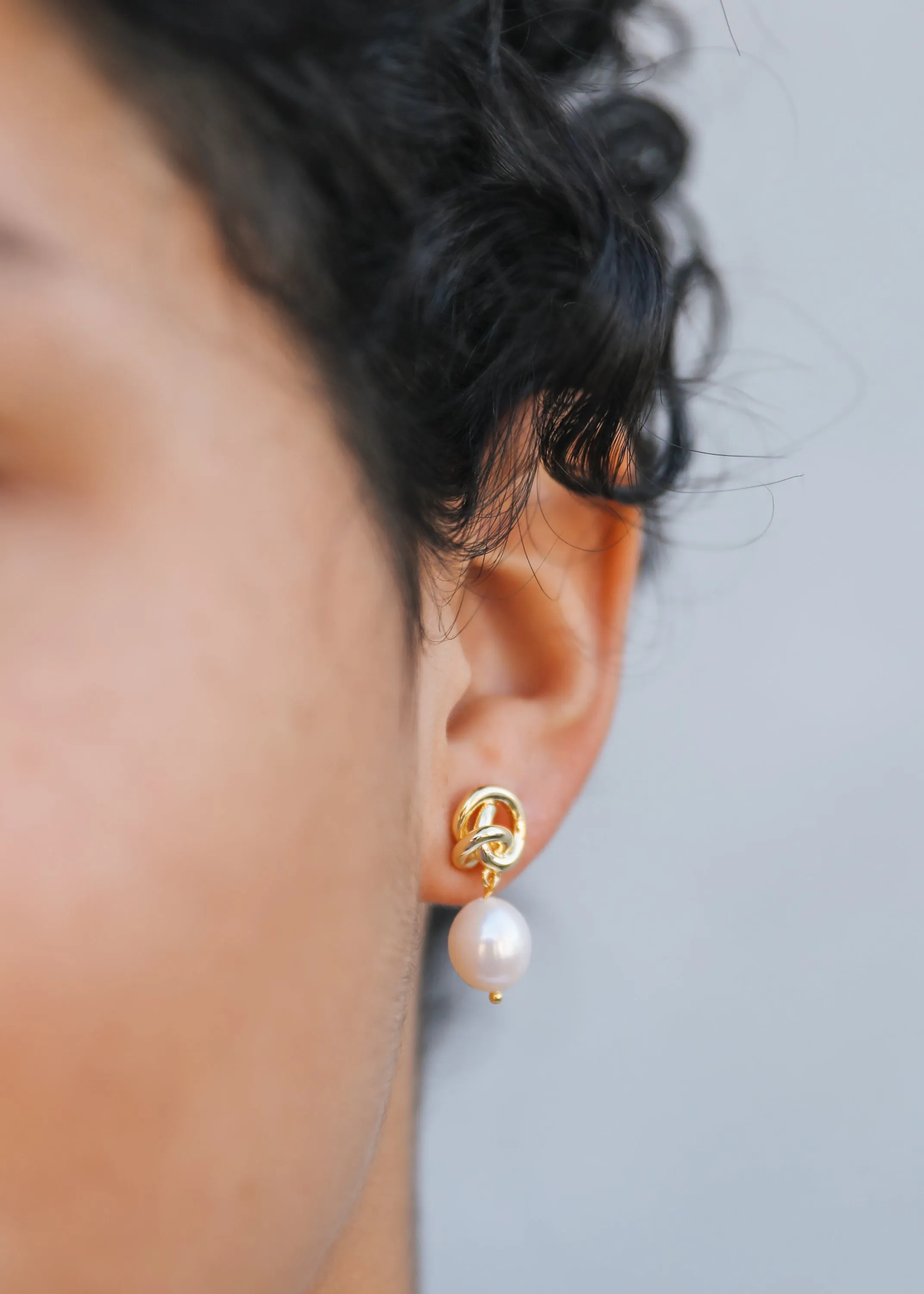 Pearl Knot - Earring sold by JaxKelly product image thumbnail 2