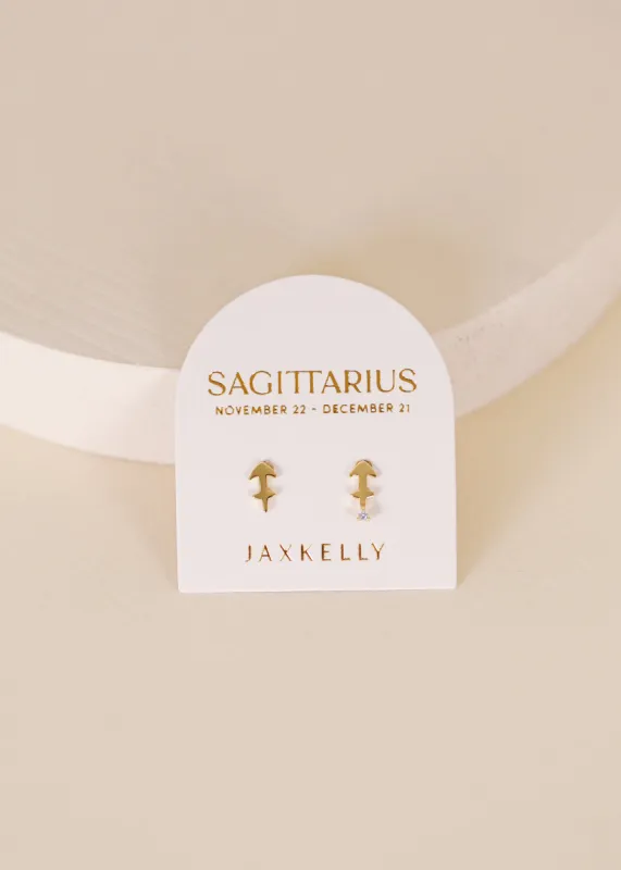 Zodiac Earrings - Sagittarius sold by JaxKelly